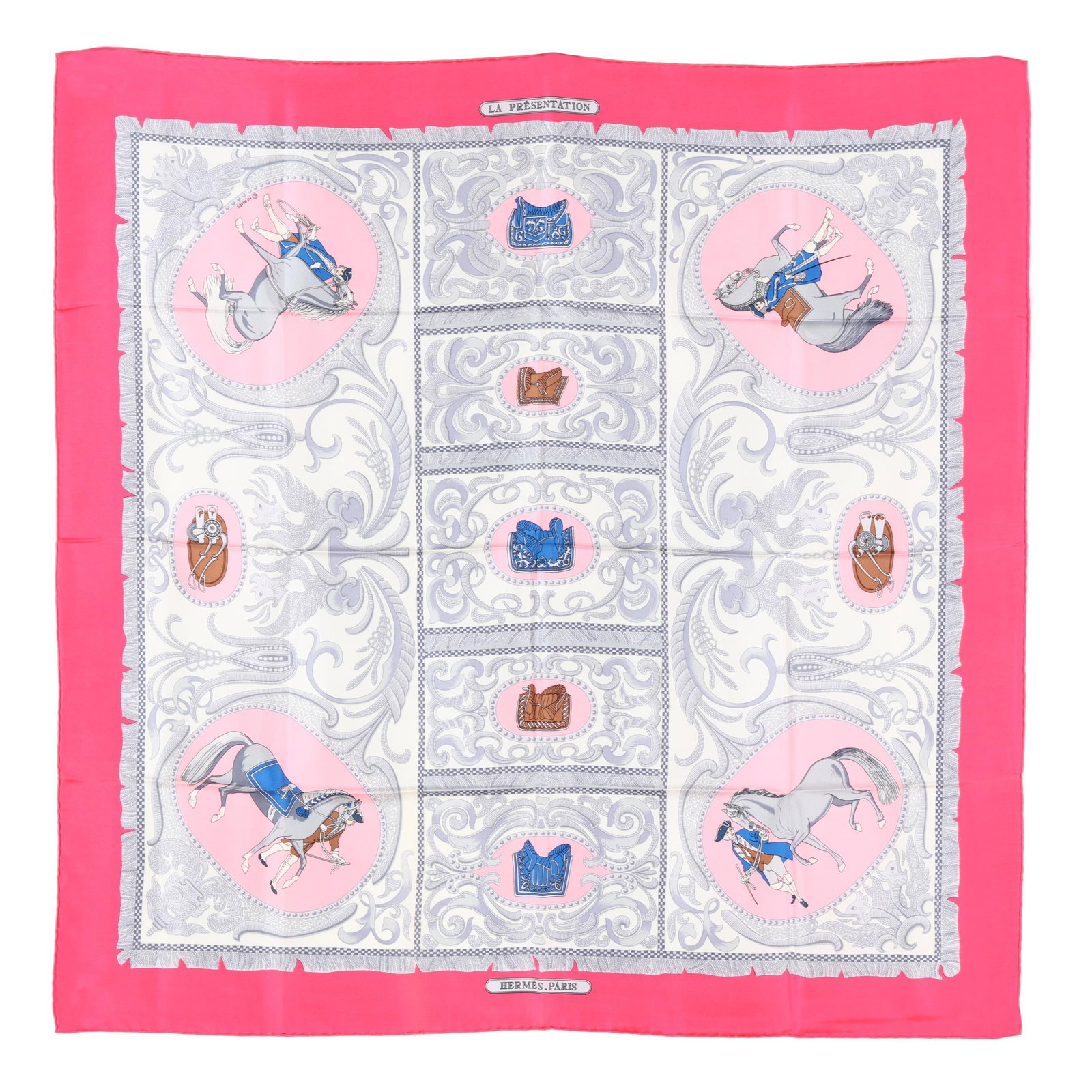 Silk La Présentation Scarf, Hermès (1 of 8)