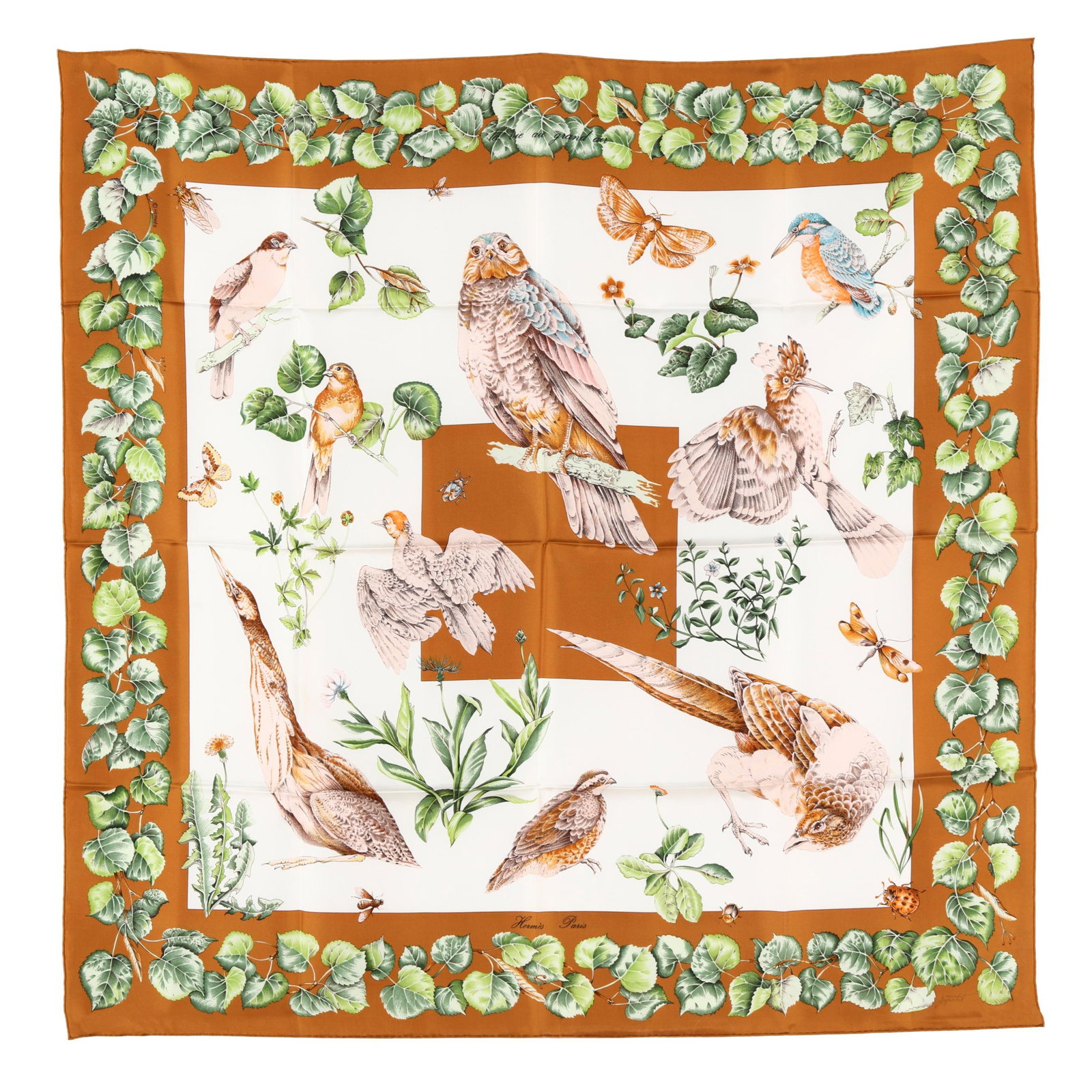 Silk La Vie au Grand Air Scarf, Hermès (1 of 8)
