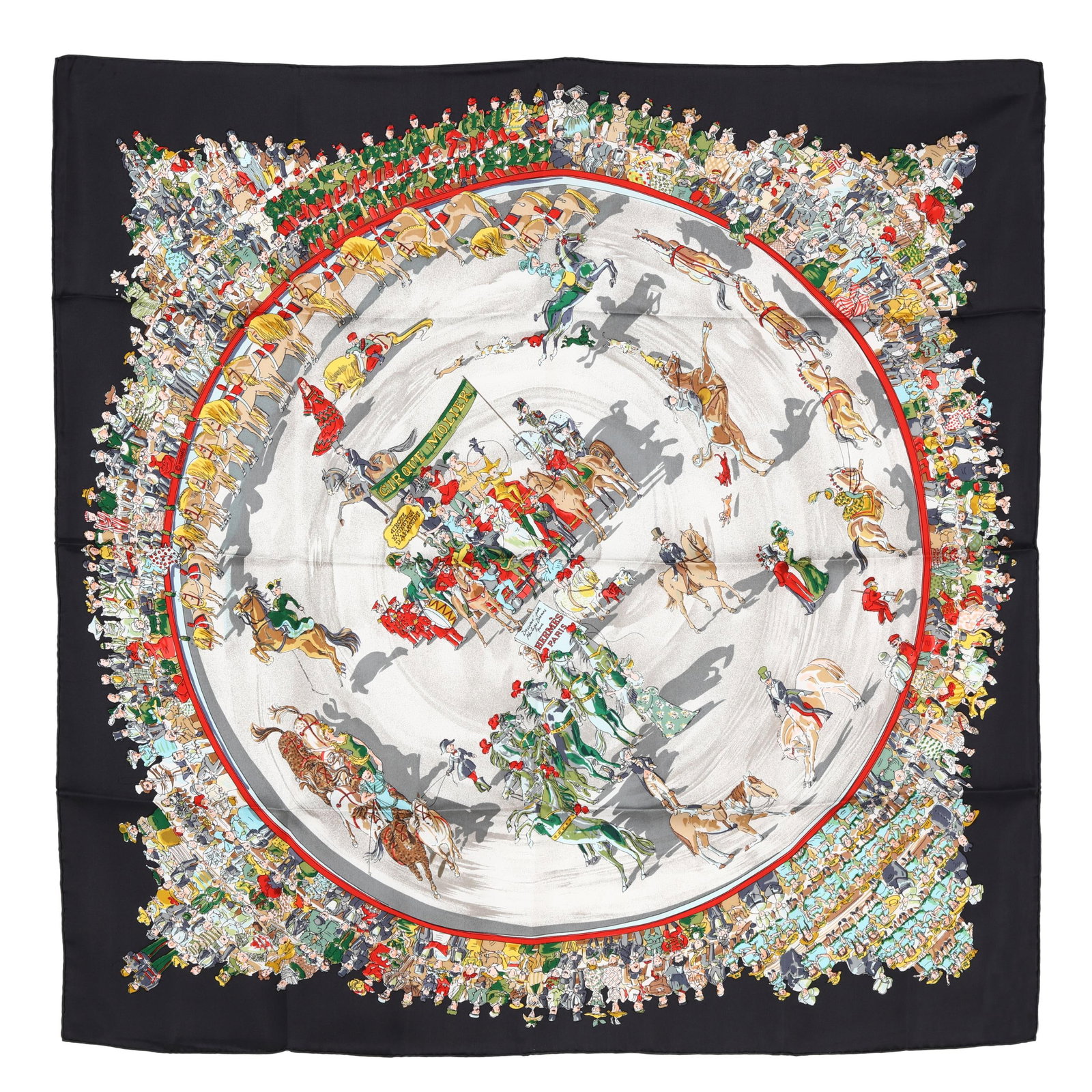 Silk Cirque Molier Scarf, Hermès (1 of 7)