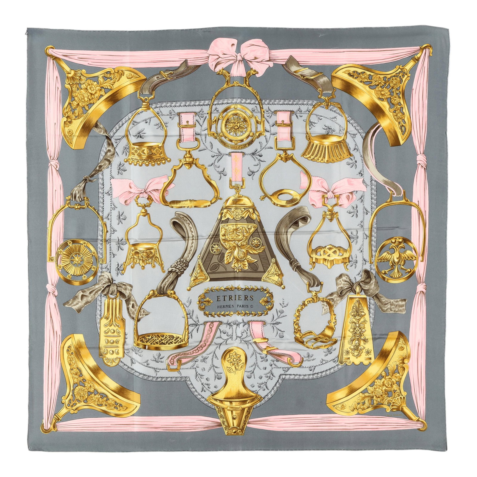 Silk Etriers Scarf, Hermès (1 of 8)