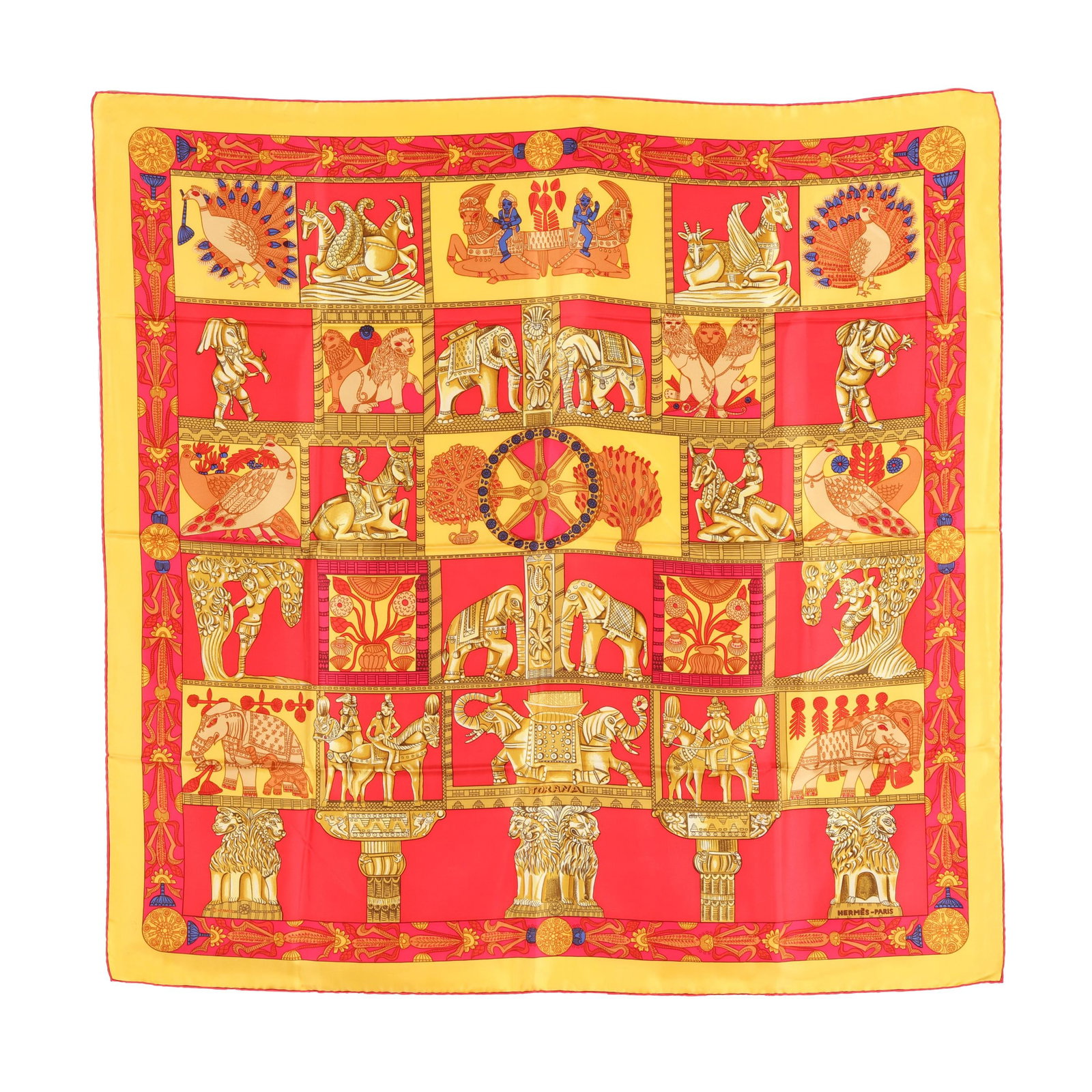 Silk Torana Scarf, Hermès (1 of 6)