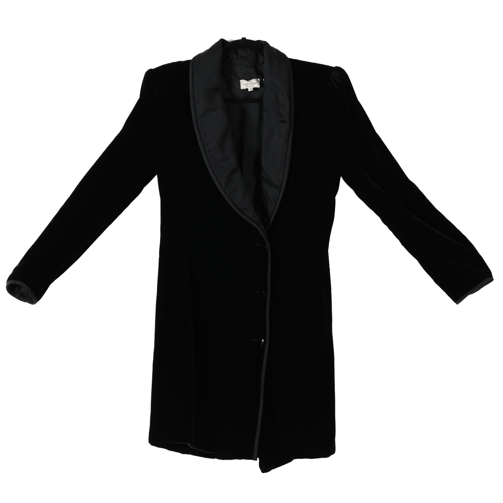 Long Velvet Tuxedo Coat, Valentino Boutique (1 of 8)