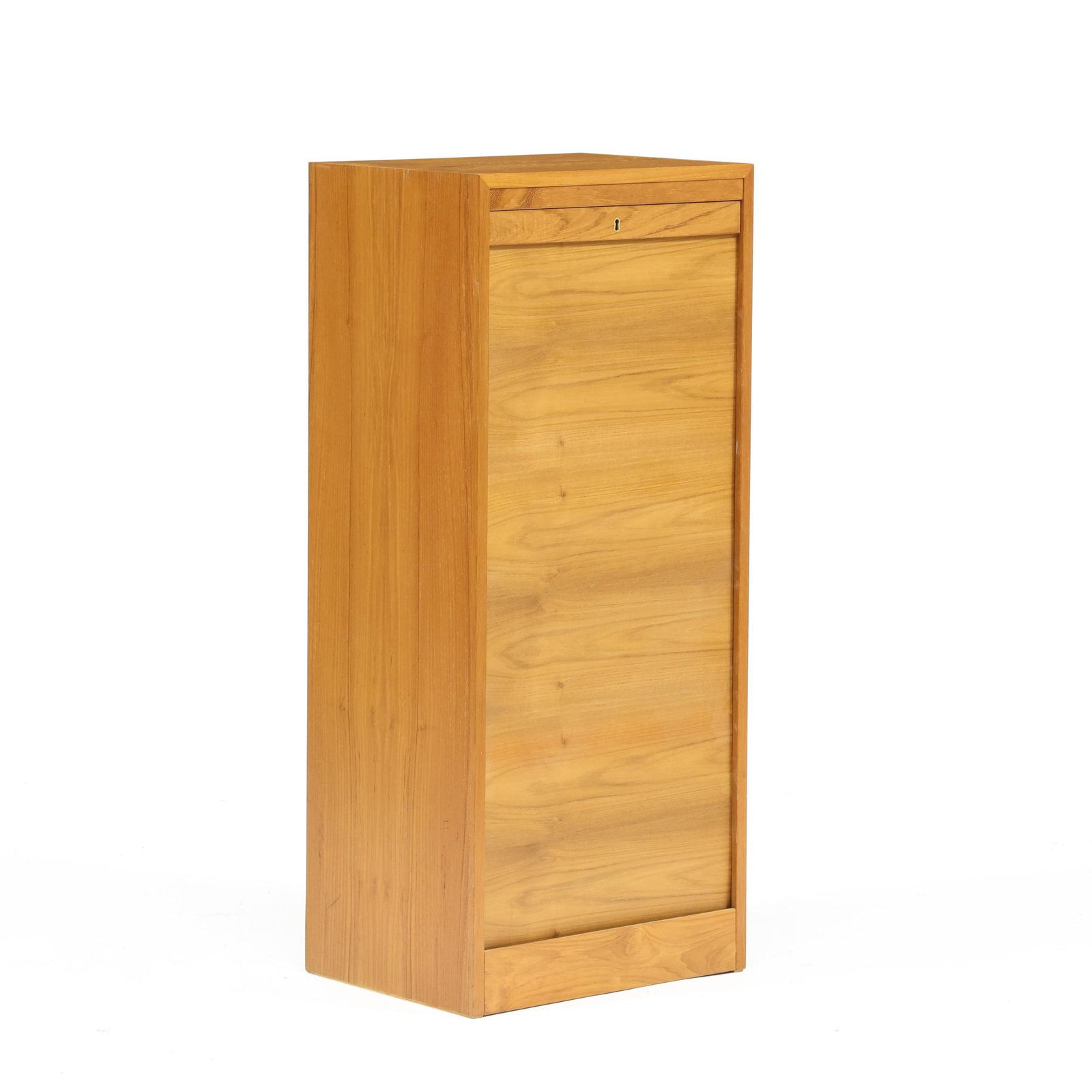 Hans J. Wegner (Danish, 1914-2007), Teak Vertical Tambour Filing Cabinet (1 of 6)