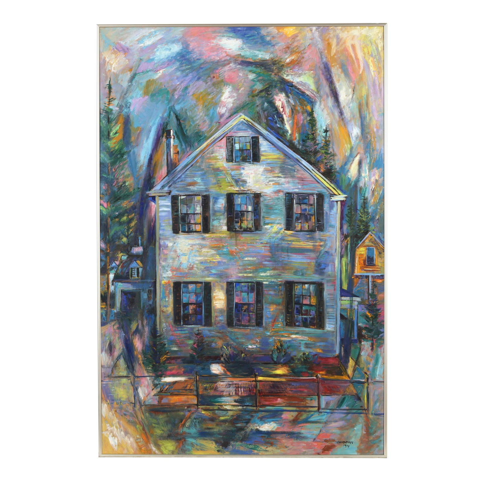 Carson Davenport (American, 1908-1972), House in Colors (1 of 4)