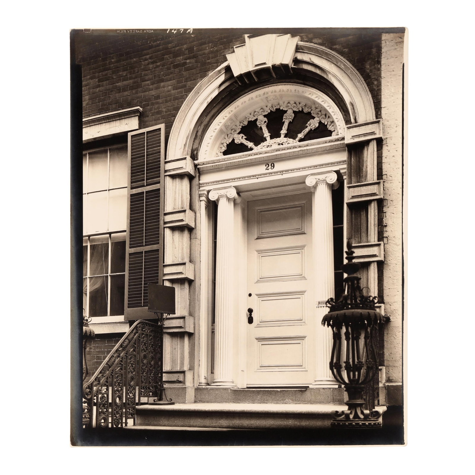 Berenice Abbott (American, 1898-1991), Doorway in Treadwell House, Manhattan (1 of 6)