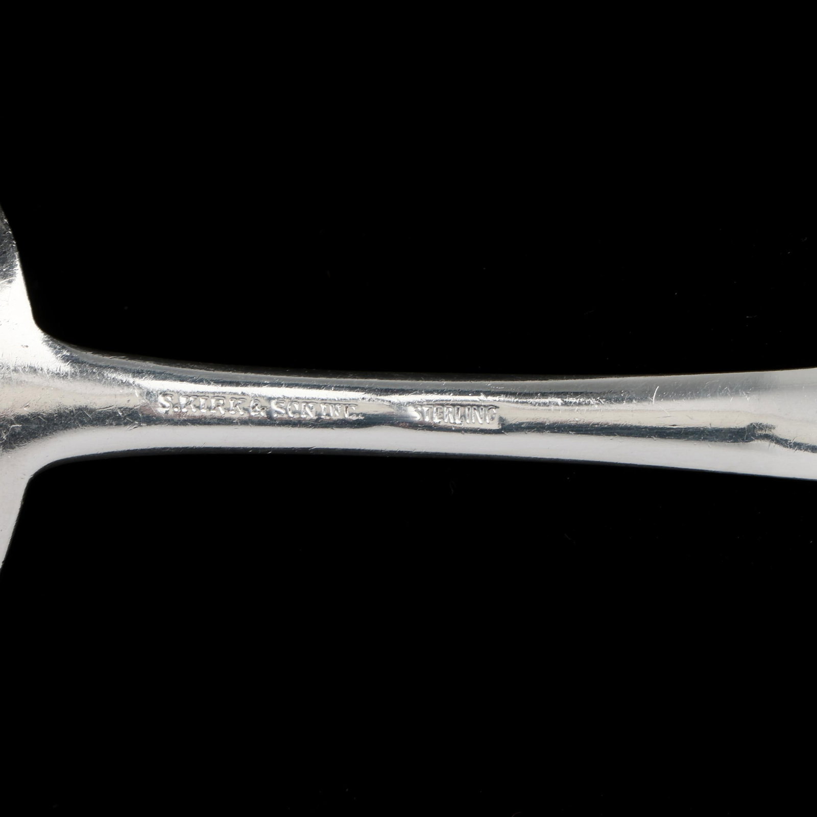 Three Repousse Sterling Silver Flatware Servers - 4