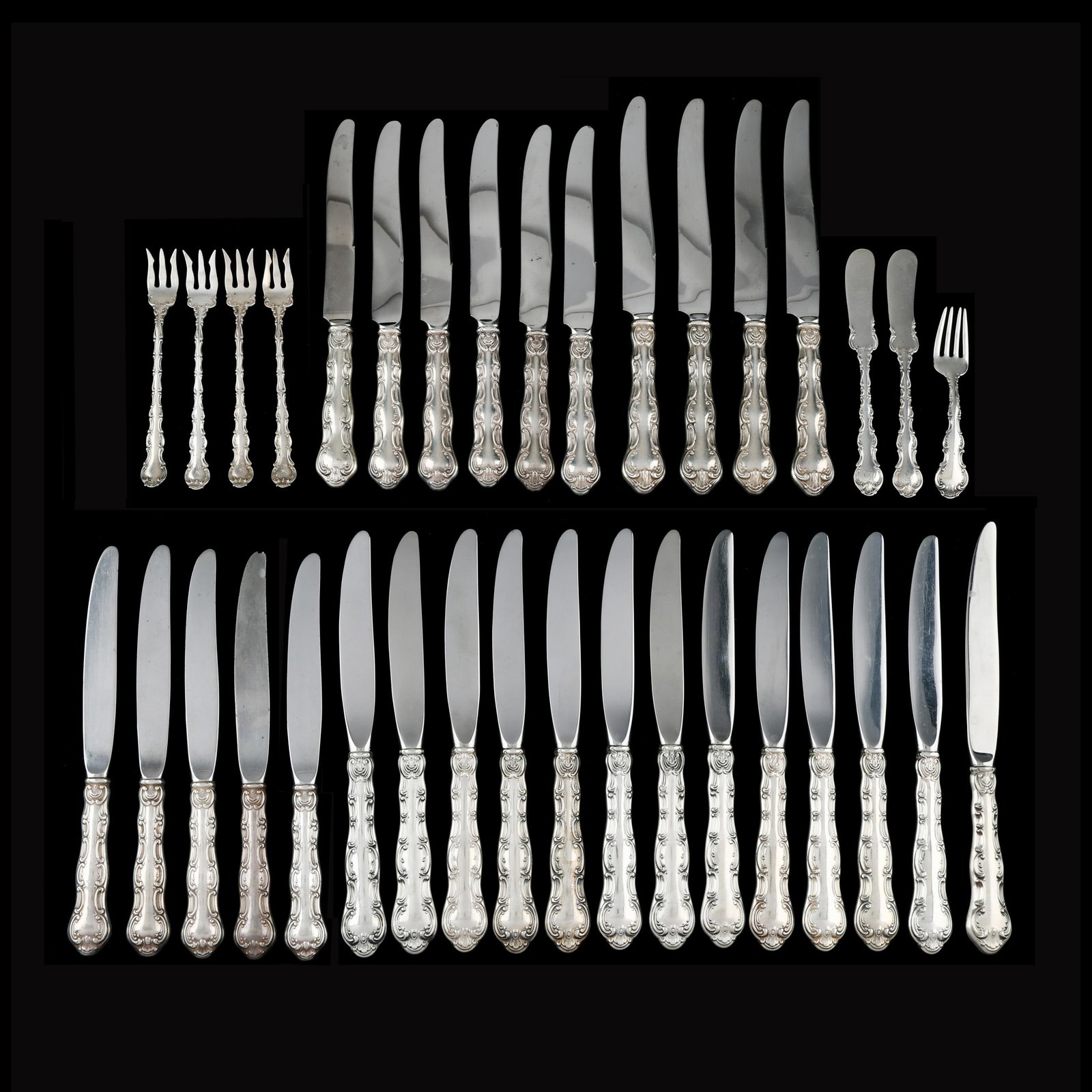 Collection of Gorham Strasbourg Sterling Silver Flatware (1 of 8)