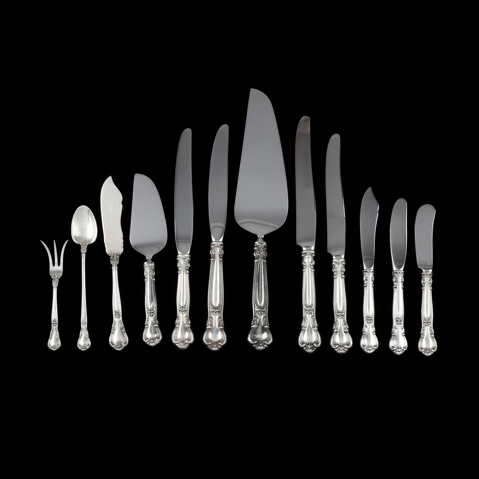 Collection of Gorham Chantilly Sterling Silver Flatware (1 of 8)