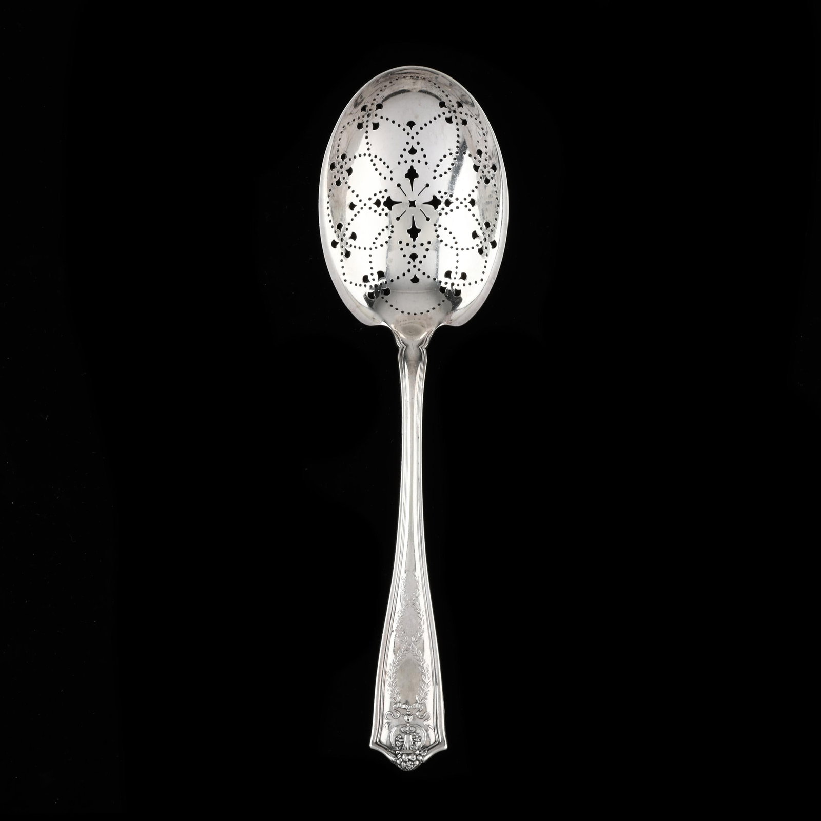 Tiffany & Co. Winthrop Sterling Silver Ice Serving Spoon (1 of 3)