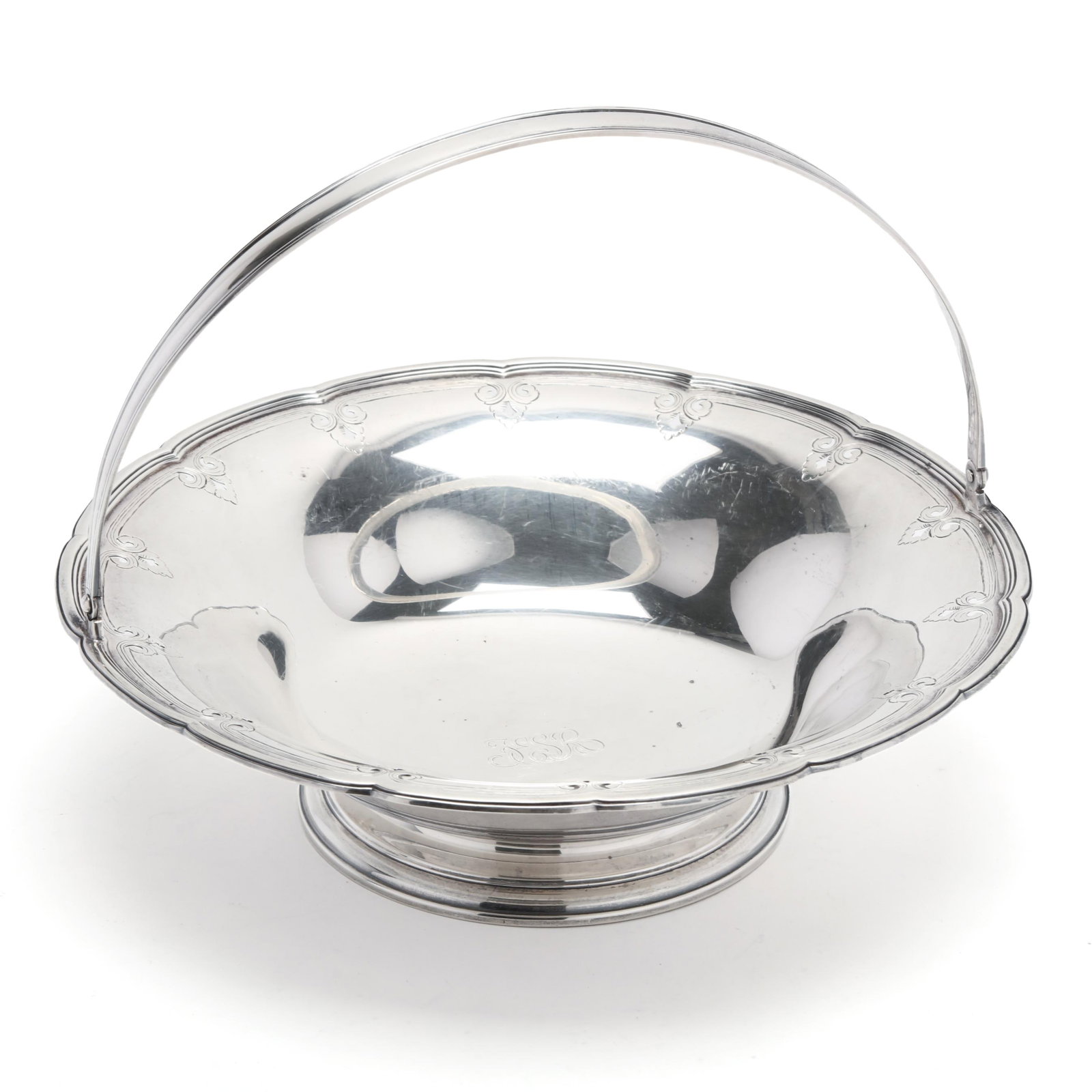 Tiffany & Co. Sterling Silver Centerpiece Basket (1 of 7)