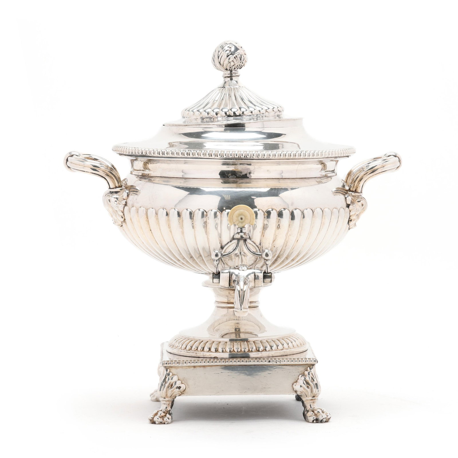Georgian Silver-Plated Hot Water Urn (1 of 8)
