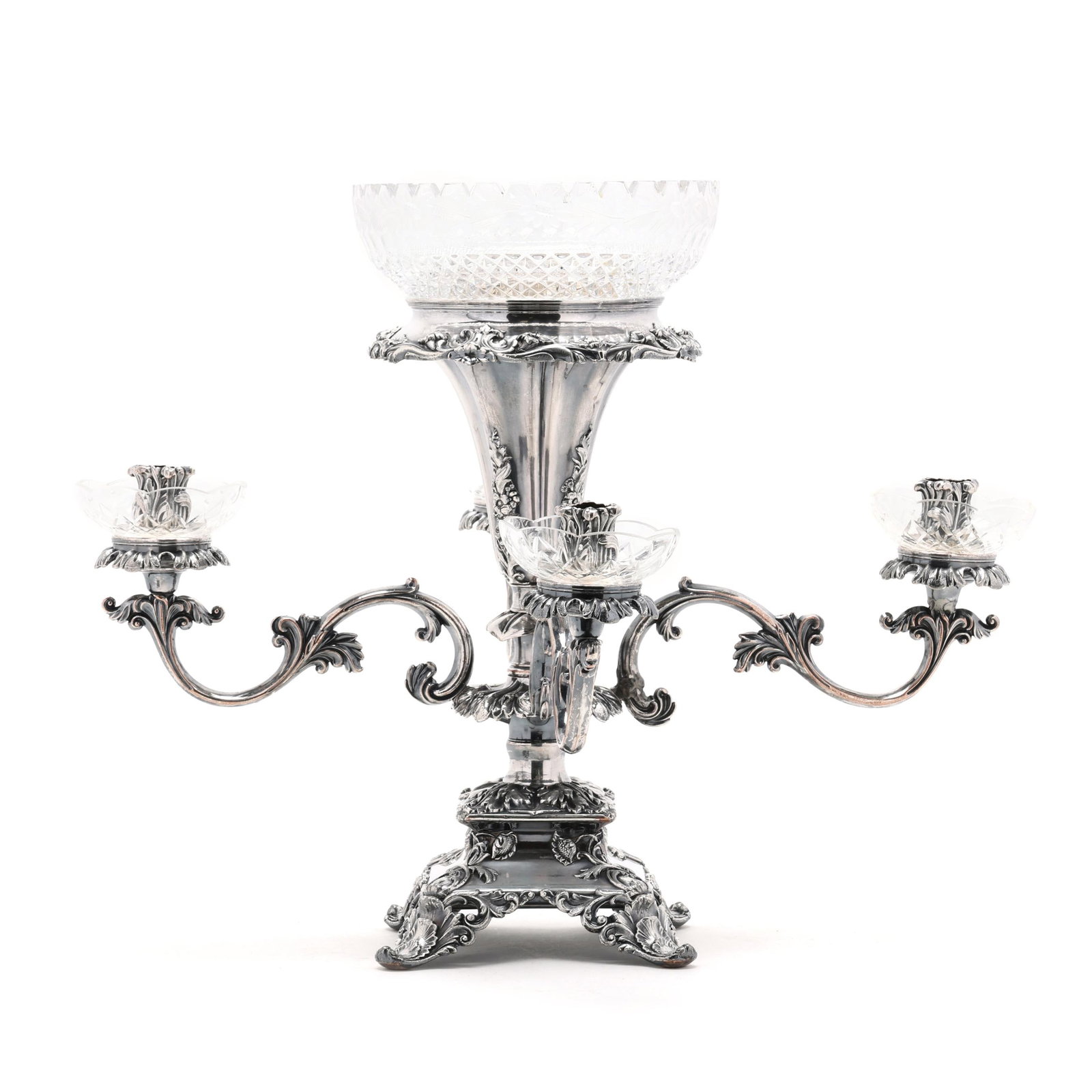 Victorian Silver-Plated Epergne (1 of 8)