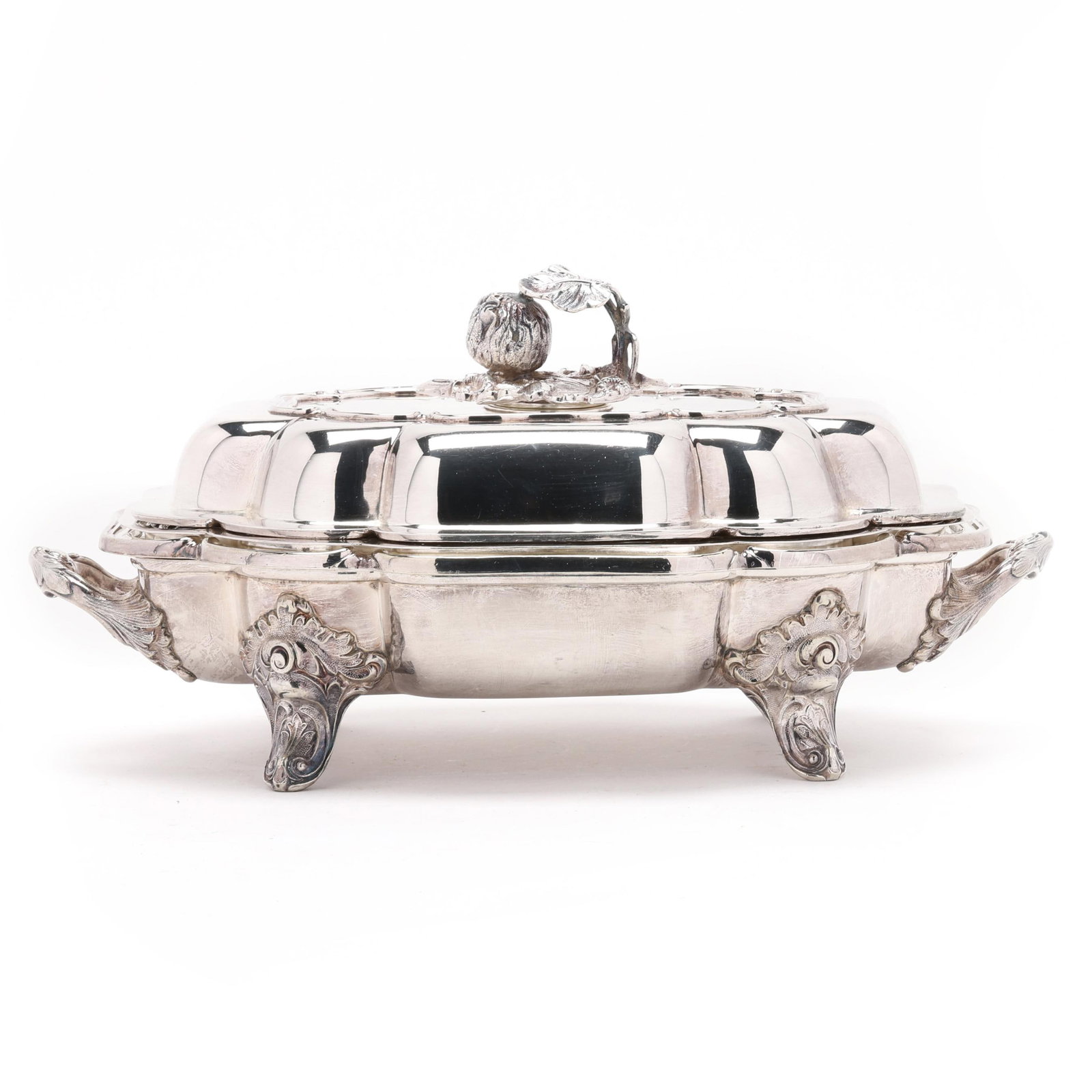 English Silver-Plated Entree Server (1 of 13)