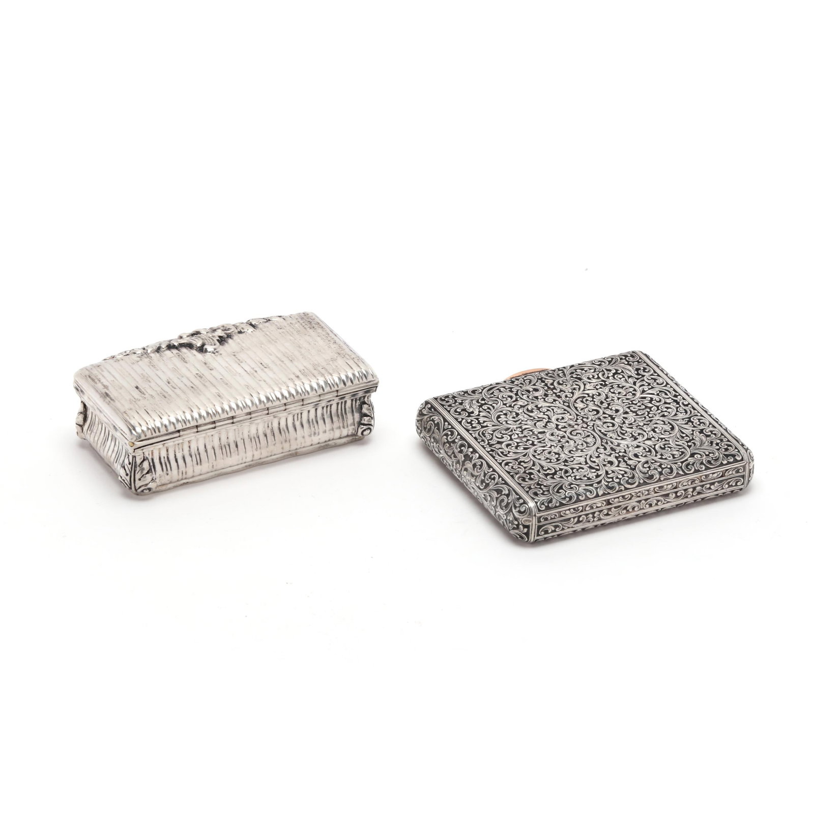 Two Austro-Hungarian Silver Boxes - 2