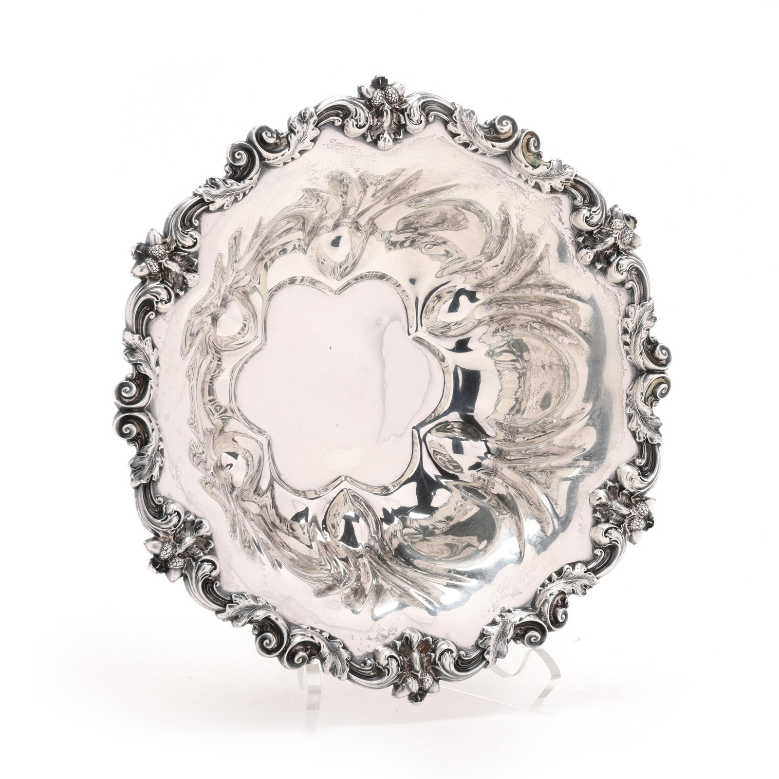 Sterling Silver Center Bowl by Meriden Britannia Co. (1 of 5)
