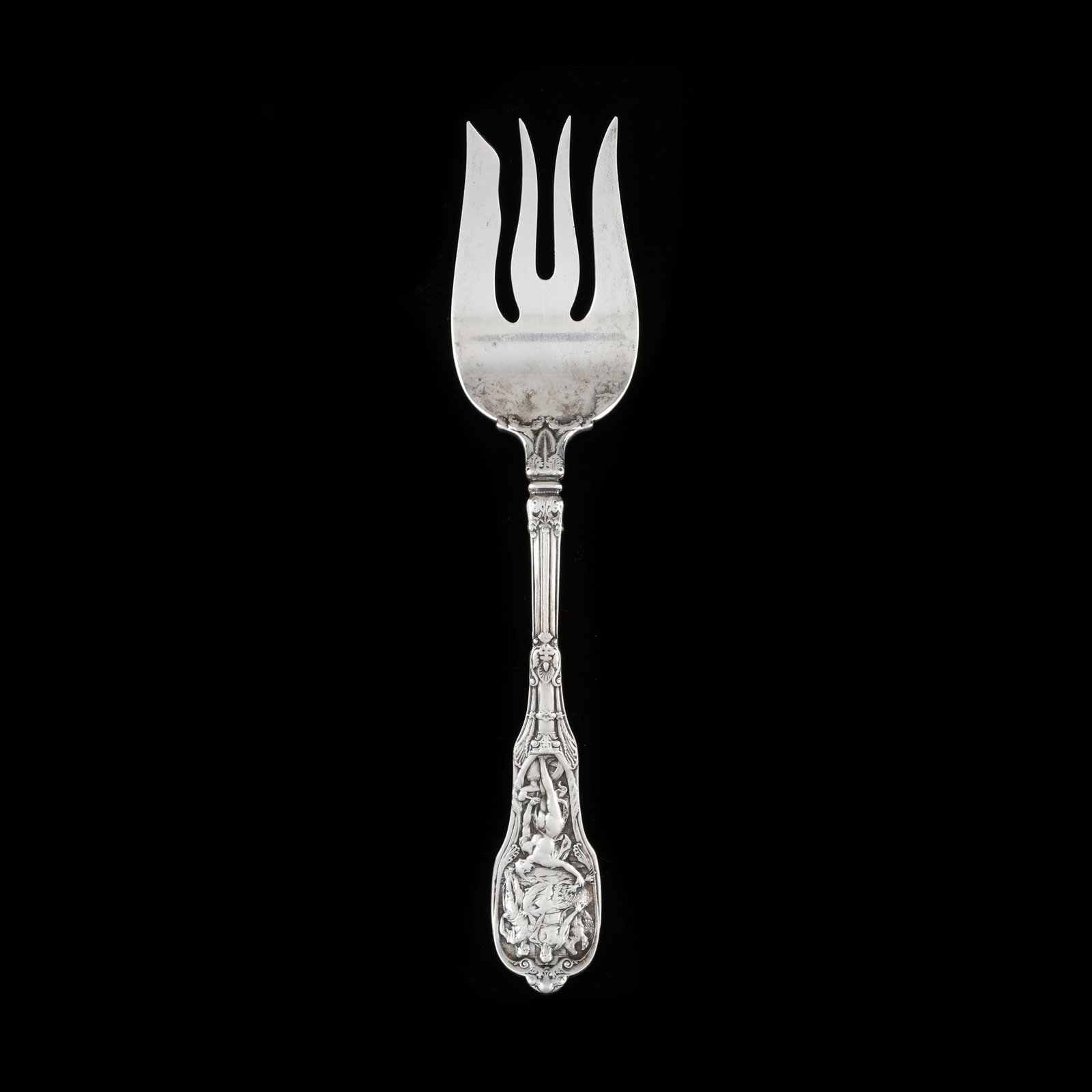 Gorham Mythologique Sterling Silver Cold Meat Fork (1 of 3)