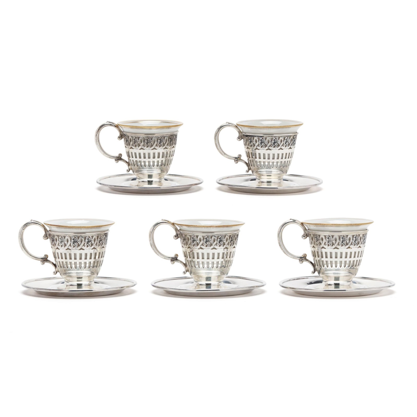 Webster Sterling Silver Demitasse Service for Five (1 of 7)