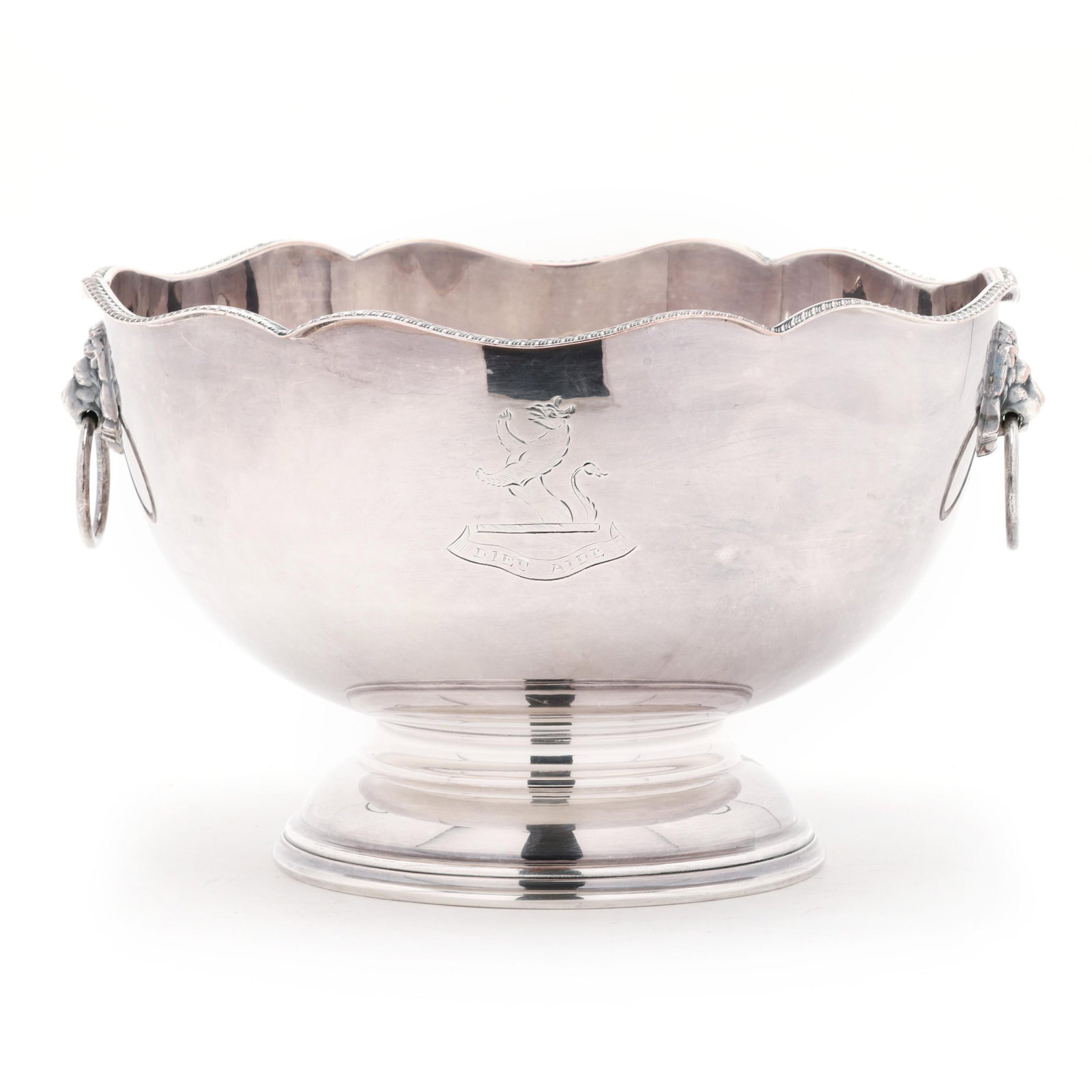 Large Silver-Plated Ice Bucket (1 of 8)