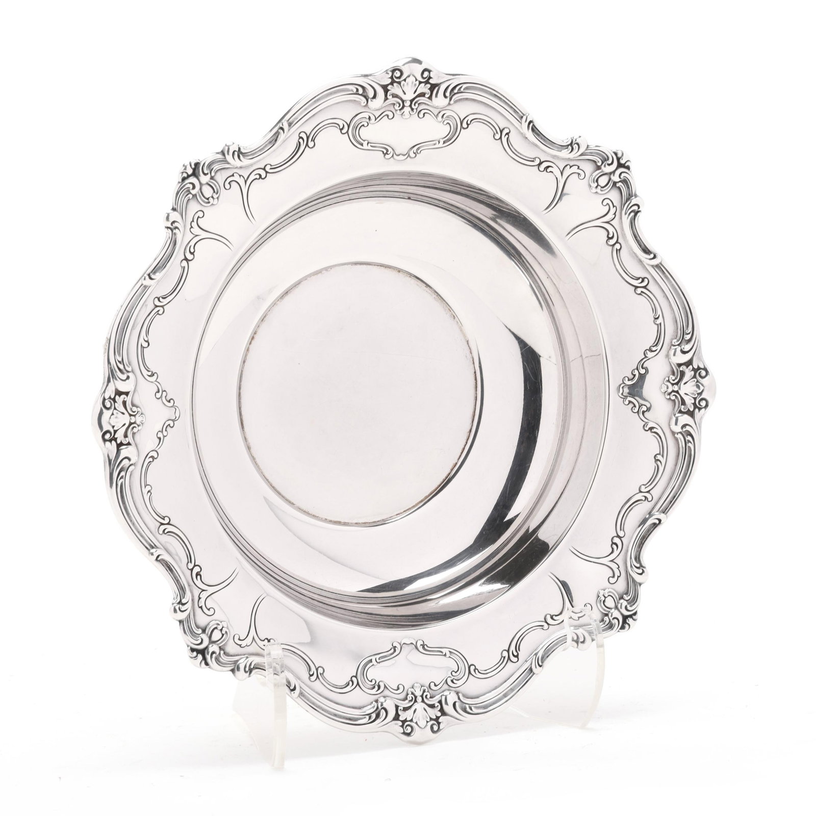 Gorham Chantilly Sterling Silver Vegetable Bowl (1 of 3)