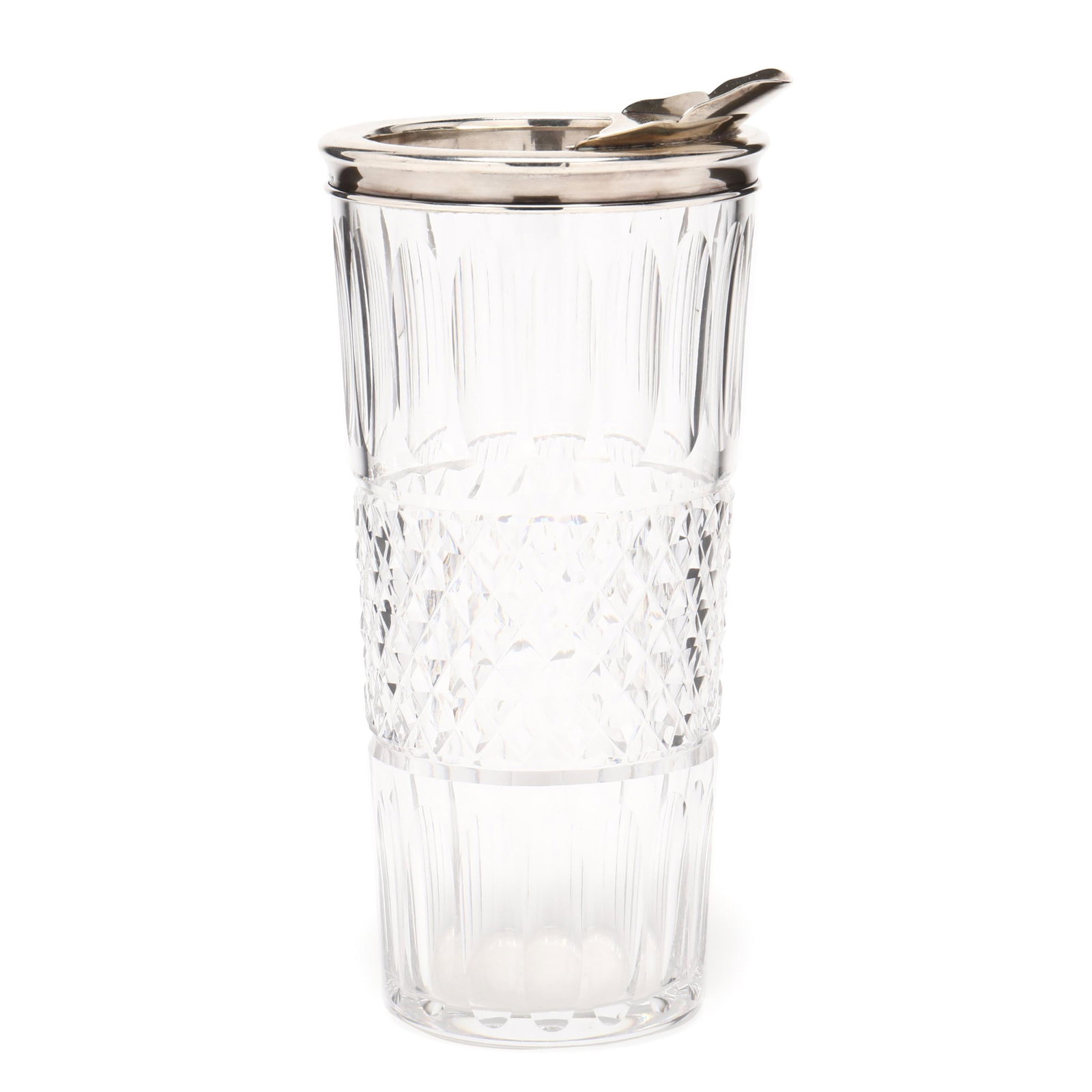 Sterling Silver Mounted Cut Crystal Martini Mixer, by T.G. Hawkes & Co (1 of 6)