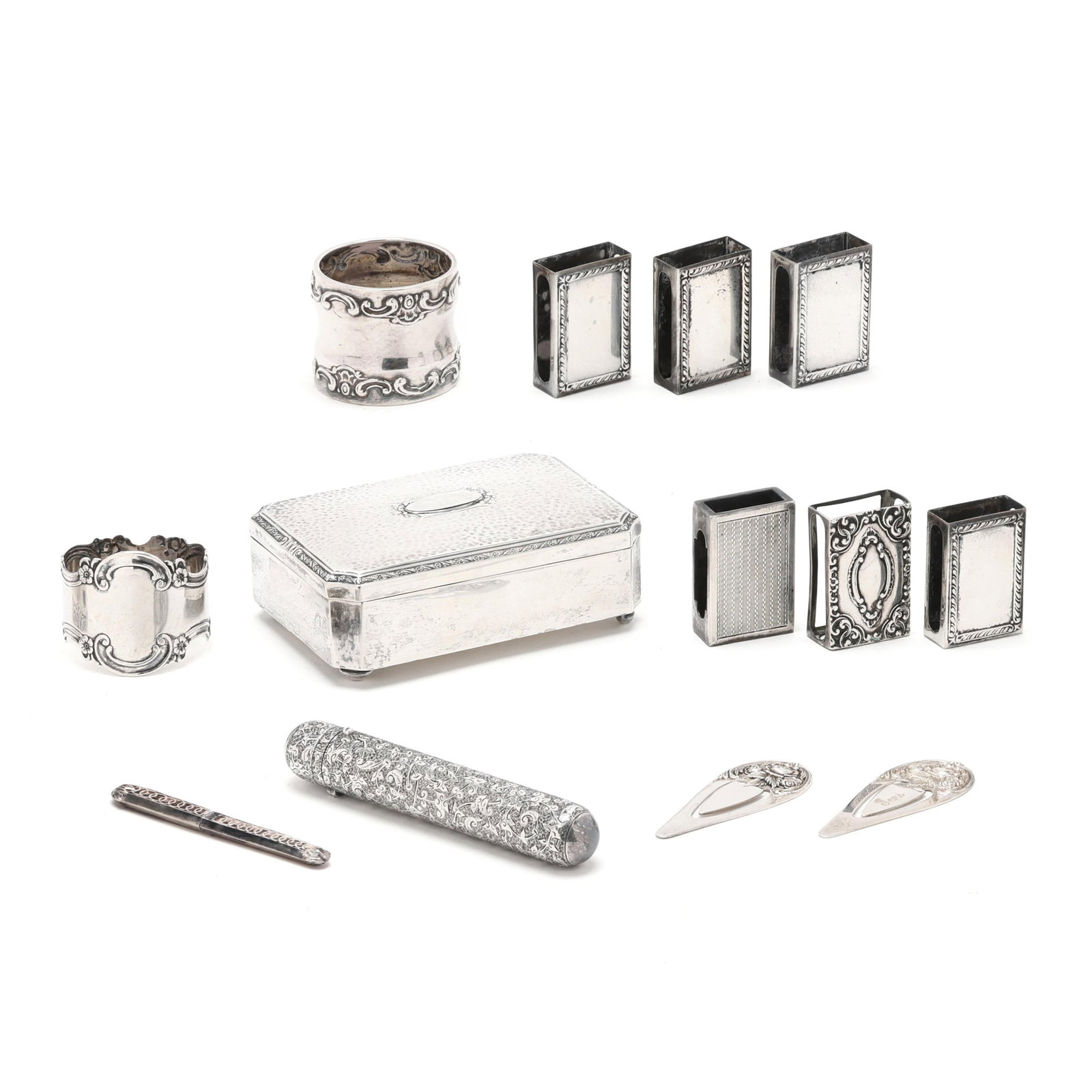 A Collection of (13) Silver Accessories (1 of 17)