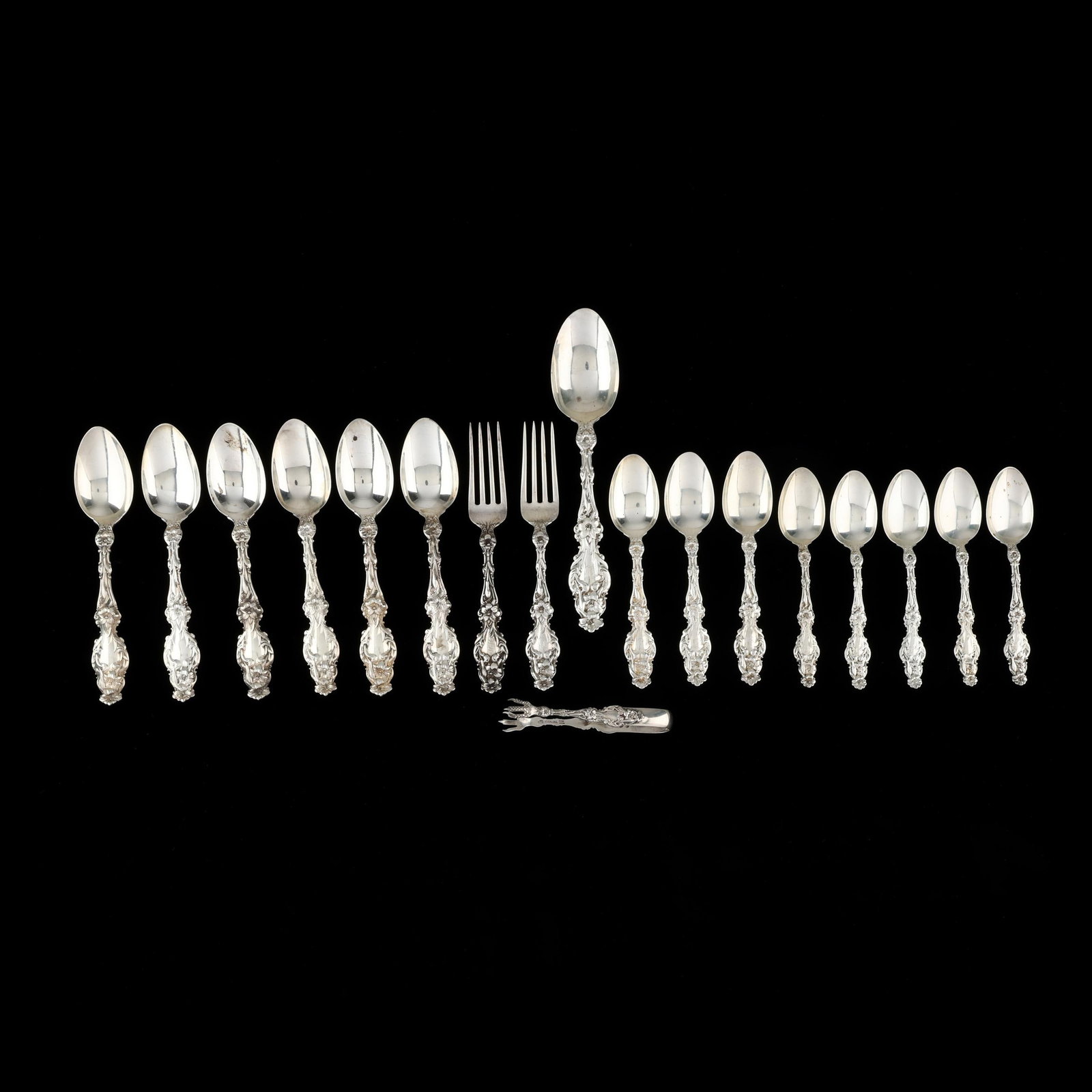 Collection of Whiting Lily Sterling Silver Flatware (1 of 4)