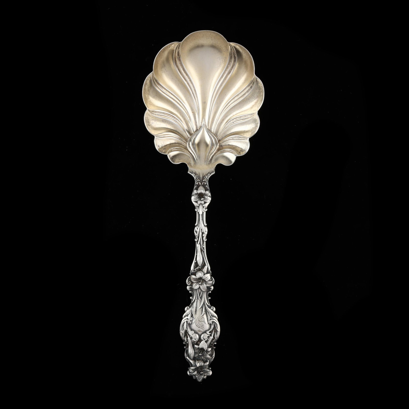 Whiting Lily Sterling Silver Berry Spoon (1 of 4)