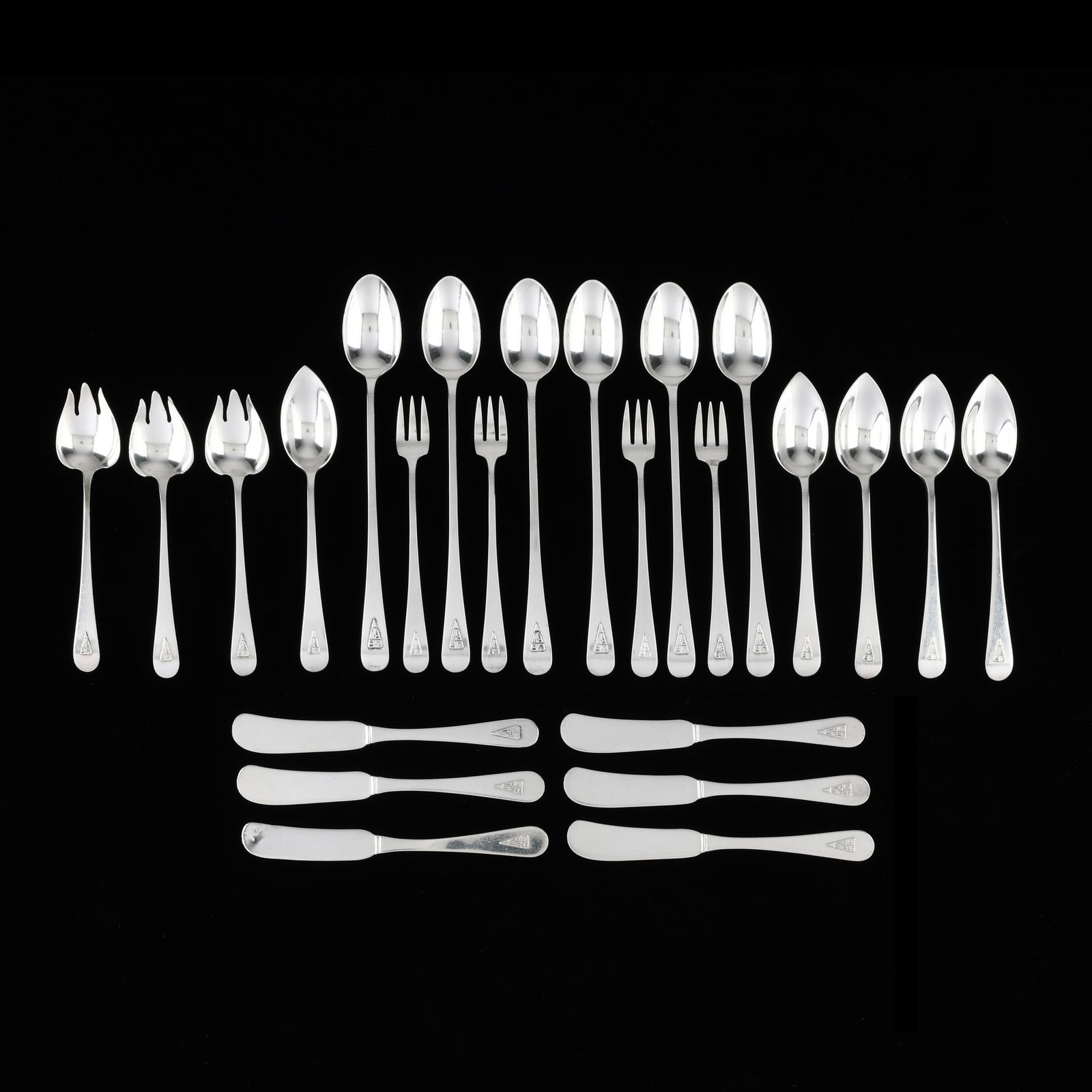 Gorham CRBW Sterling Silver Flatware (1 of 3)