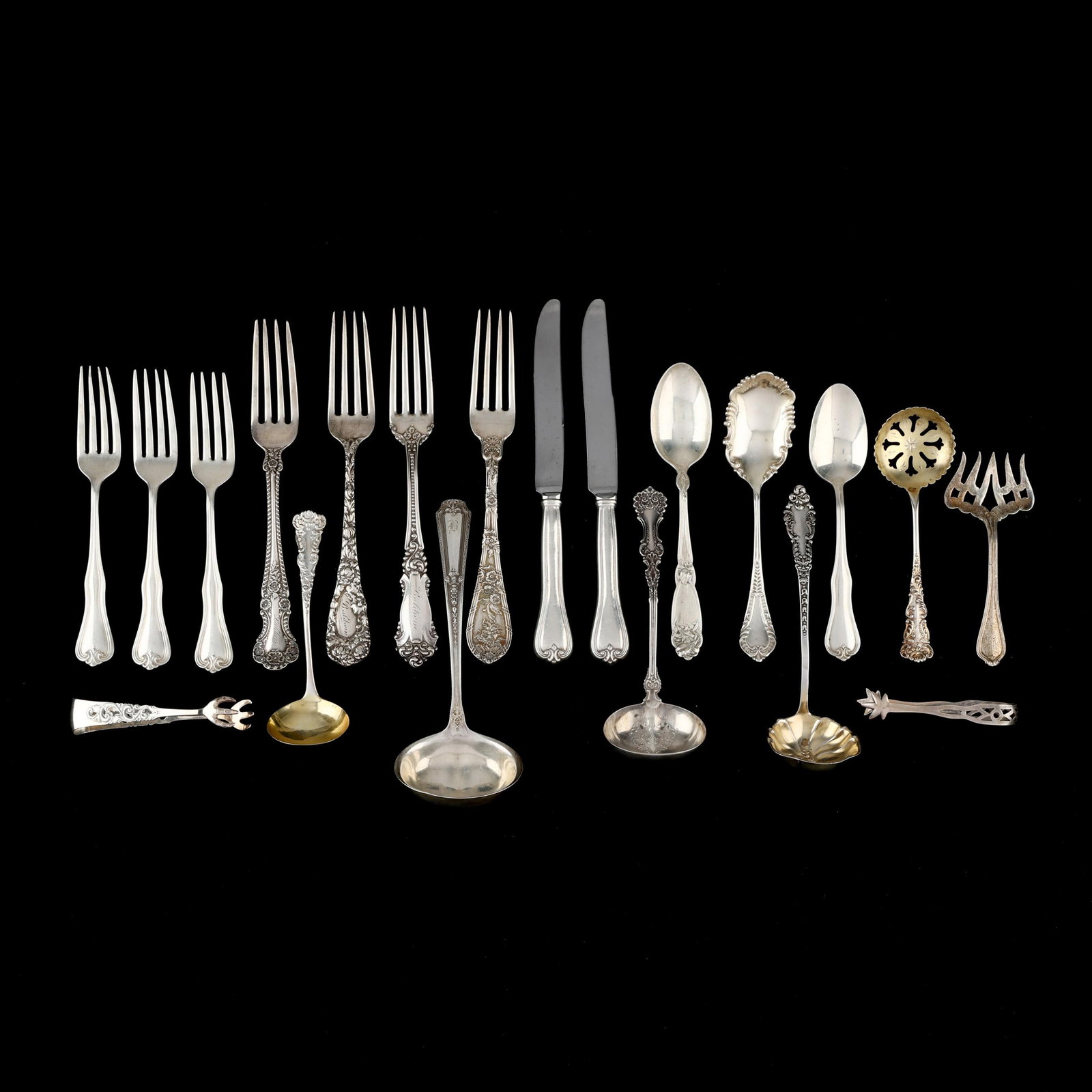 Assortment of Sterling Silver Flatware (1 of 9)