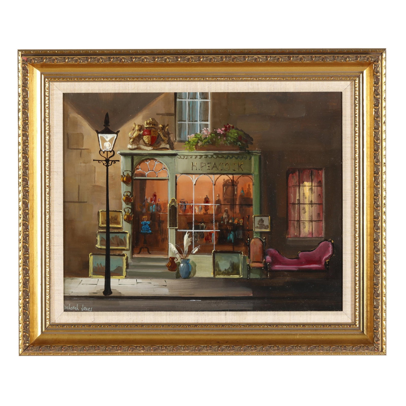 Deborah Jones (United Kingdom, 1921-2012), Antique Shop Facade (1 of 5)