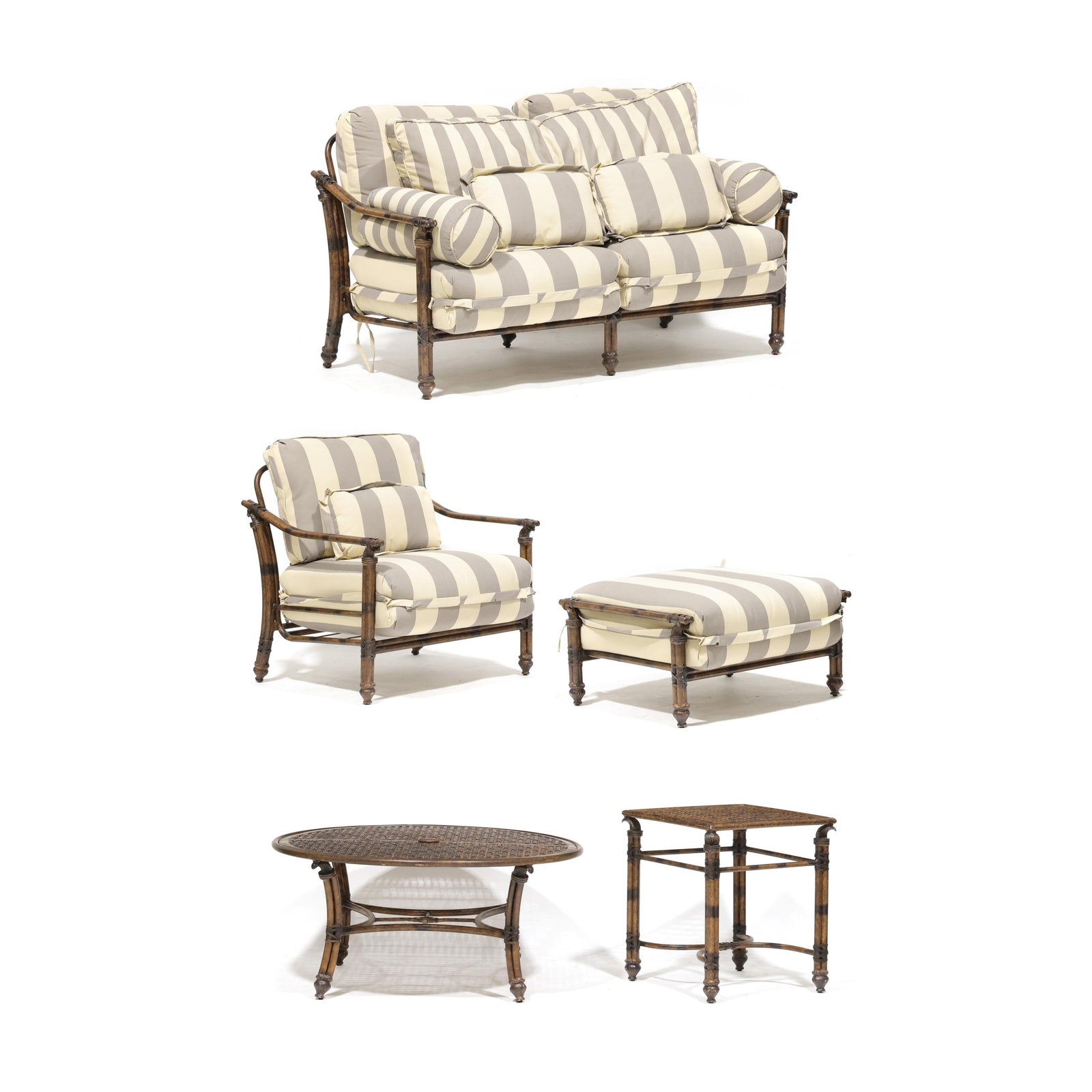 Castelle, Five Piece Outdoor Patio Set (1 of 20)
