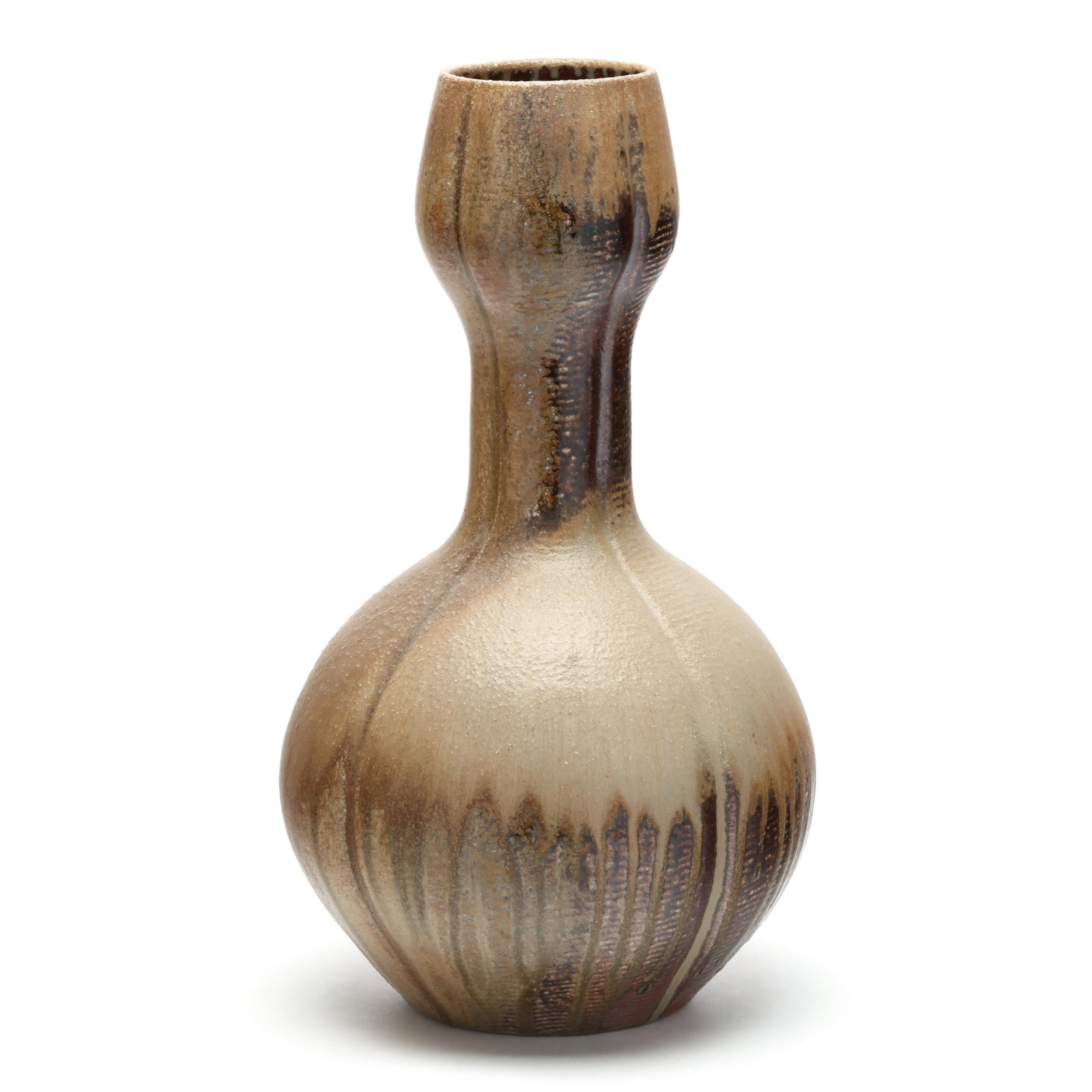 David Stuempfle (Seagrove, NC, b. 1960), Tall Gourd Vase (1 of 5)