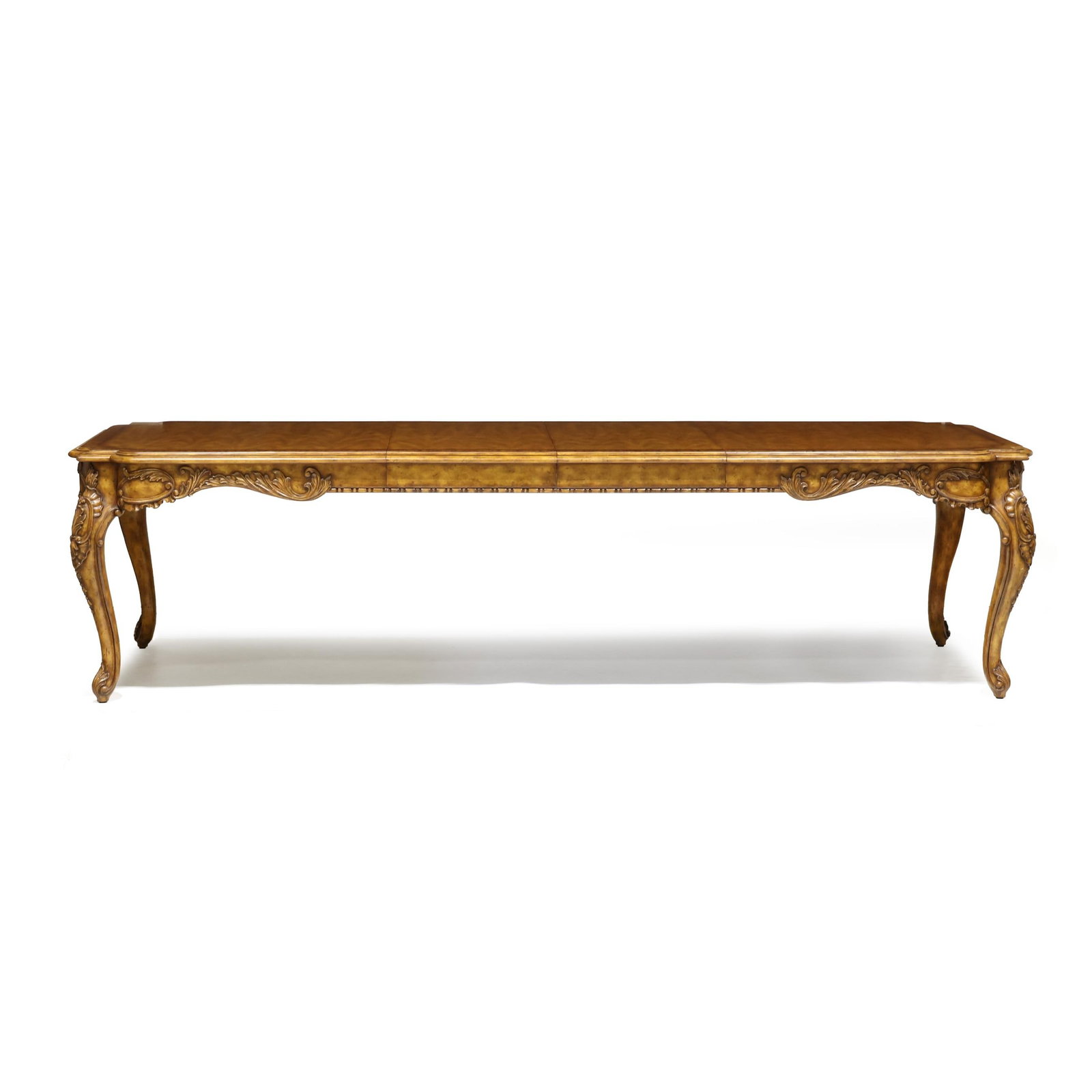 Maitland Smith, Louis XV Style Carved Mahogany Dining Table (1 of 4)