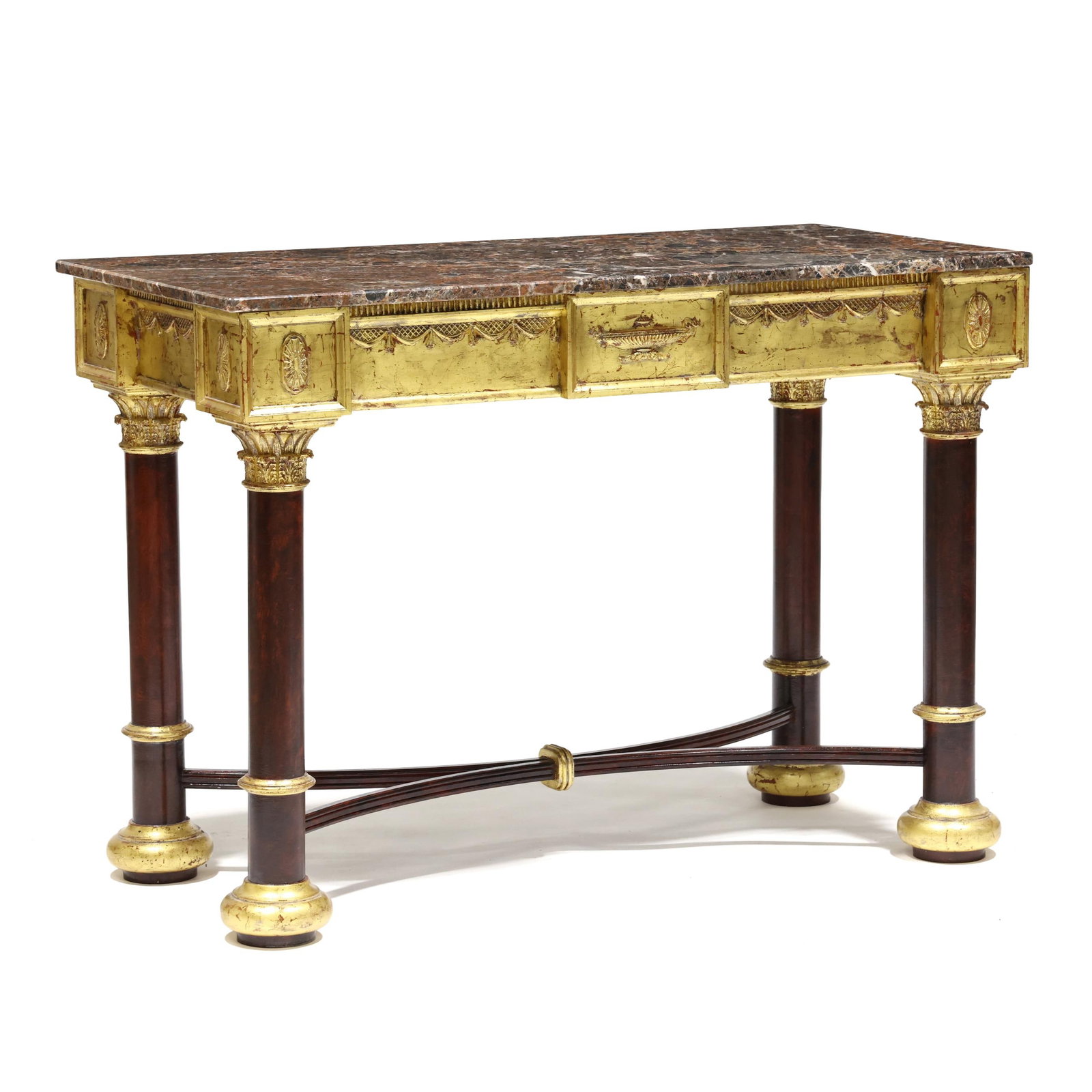Neoclassical Style Marble Top Pier Table (1 of 5)