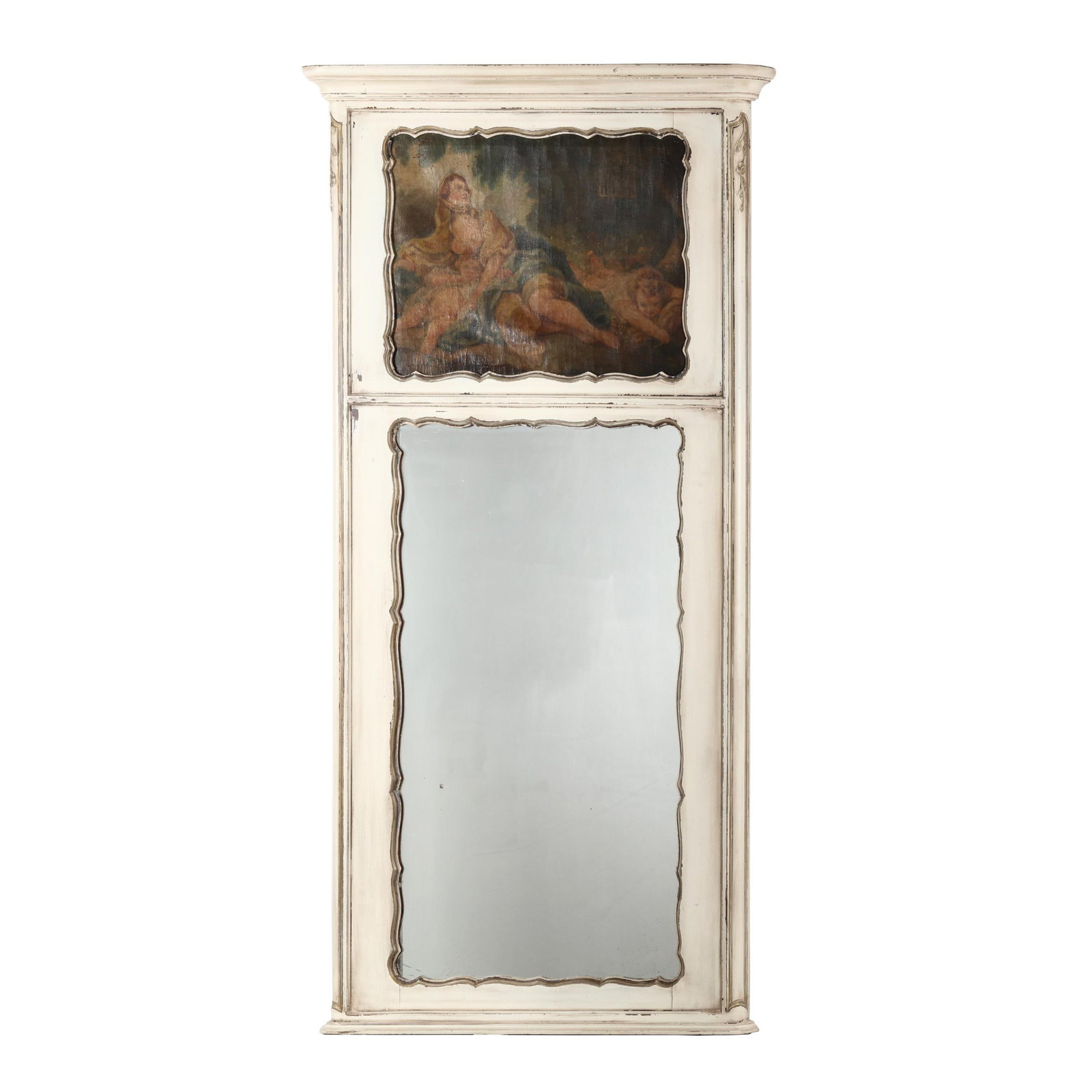 Louis XV Style Gilt Trumeau Mirror (1 of 7)