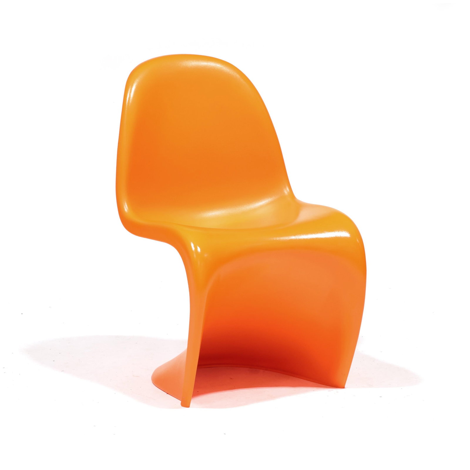 Verner Panton Style Orange Chair (1 of 5)