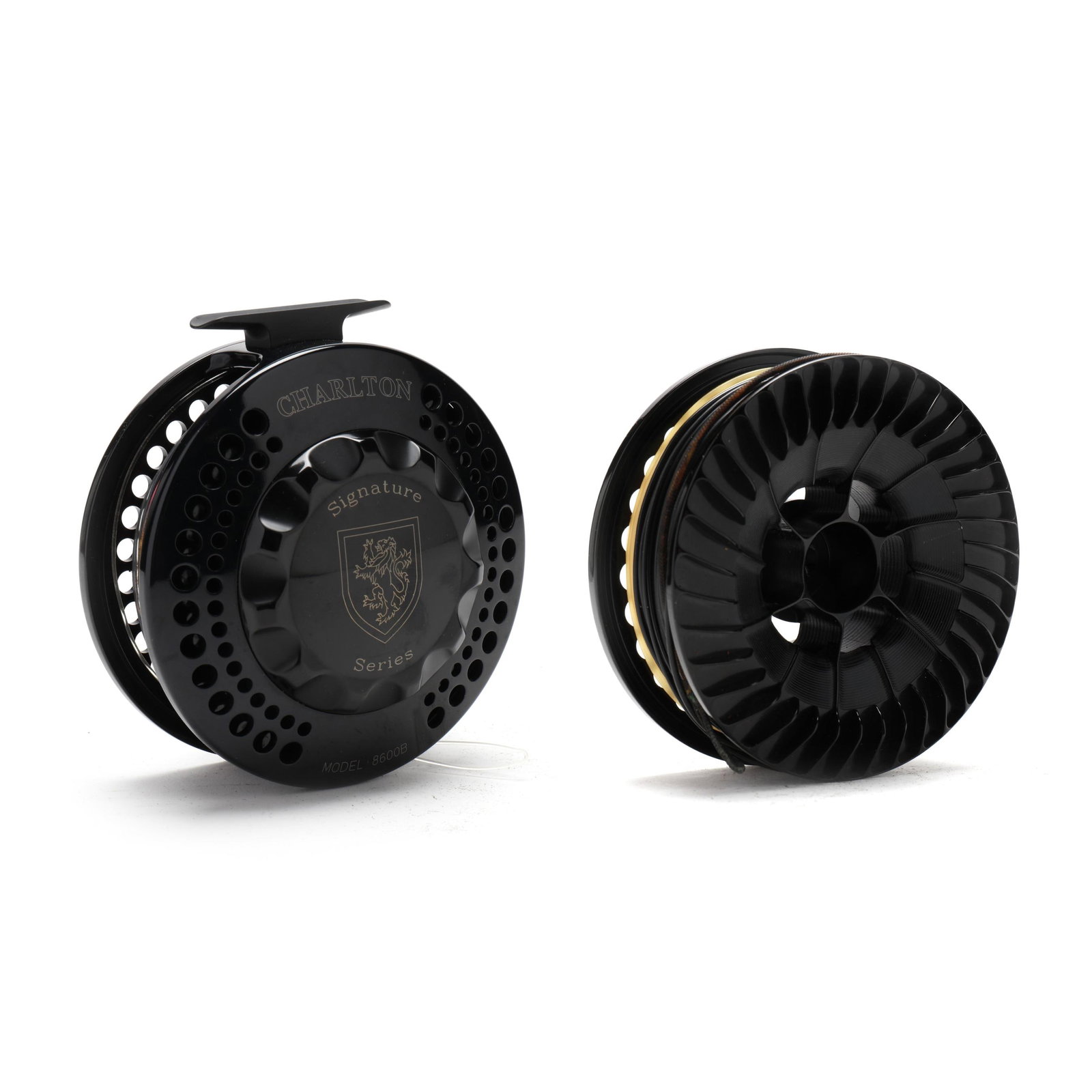Charlton Model 8600B Fly Reel with Spare Spool (1 of 10)