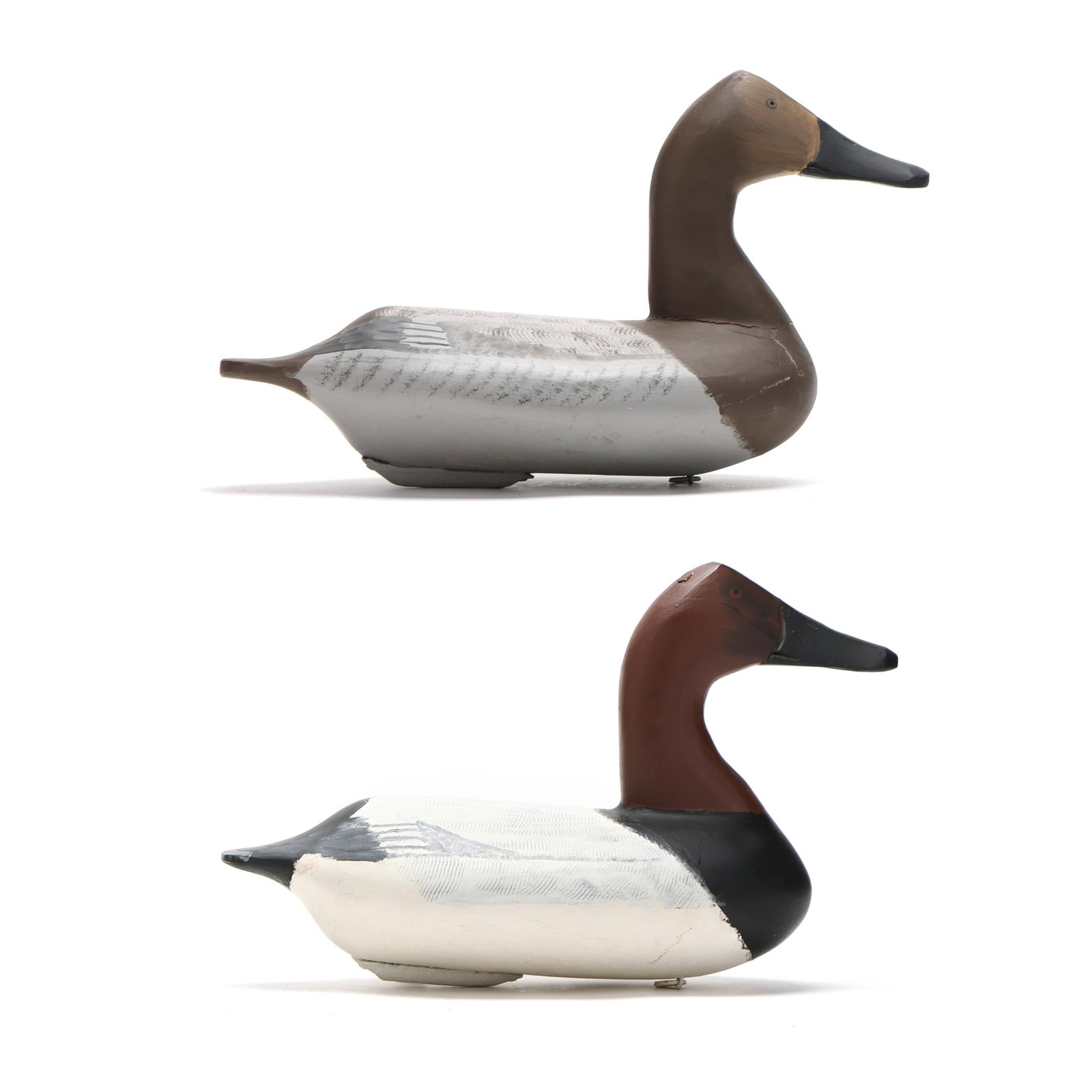 Evan McKinney (MD, 1912-2000), Pair of High Head Canvasbacks (1 of 11)