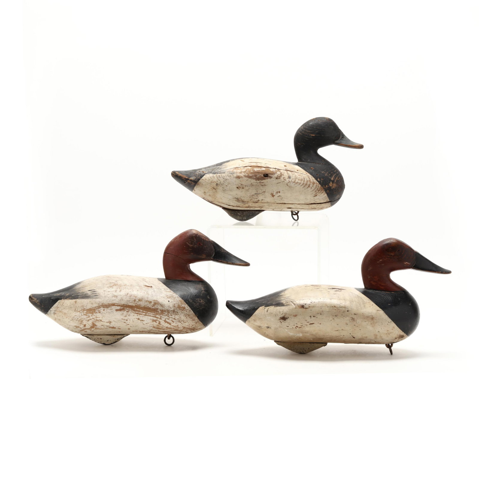Madison Mitchell (MD, 1901-1993), Bluebill and Two Canvasbacks (1 of 11)