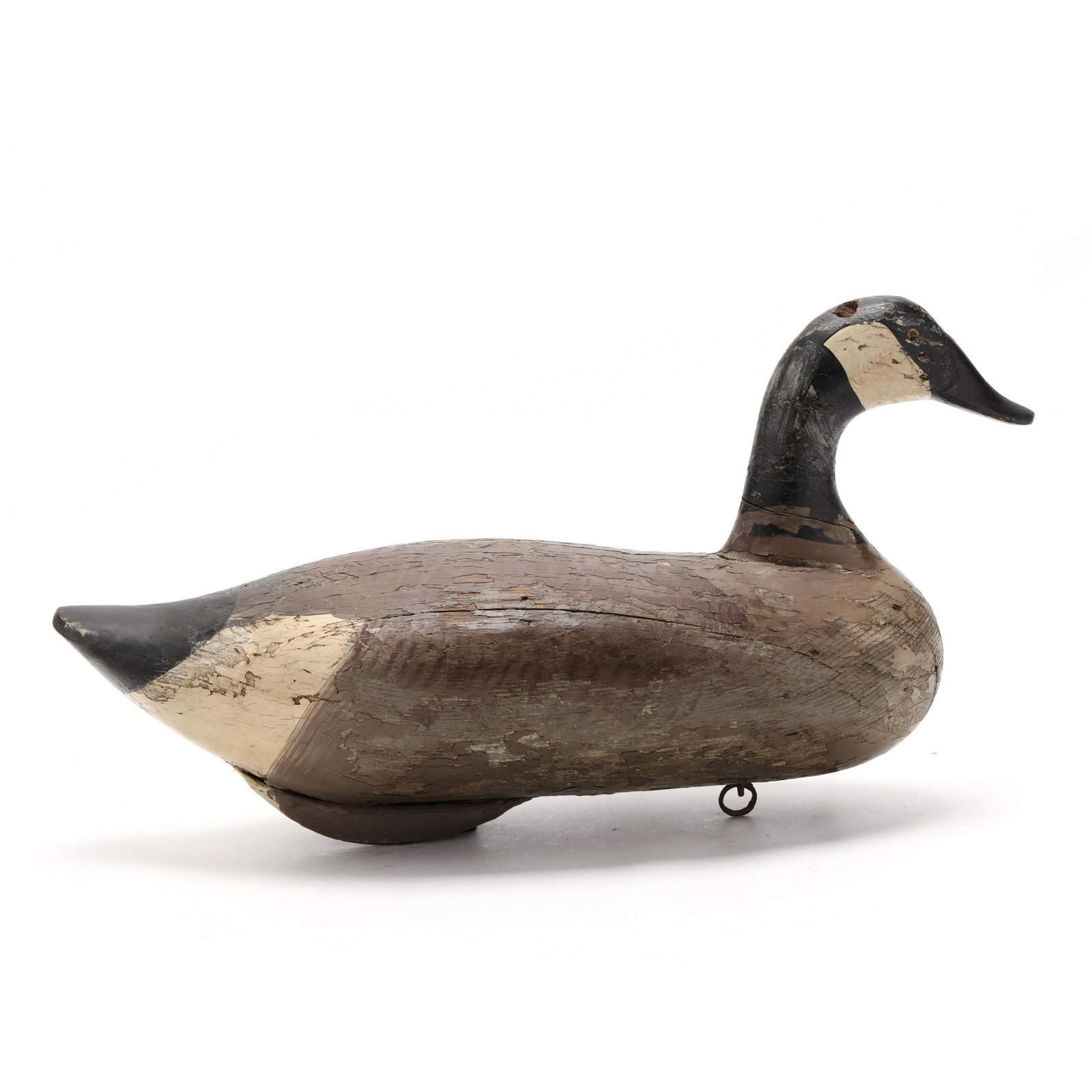 Madison Mitchell (MD, 1901-1993), Goose: Madison Mitchell (MD, 1901-1993), Goose Havre de Grace, Maryland, circa 1950s, carved and painted wood. Length 22.5 in. x 14 x 9 From a Private Collection donated to benefit the conservation efforts o