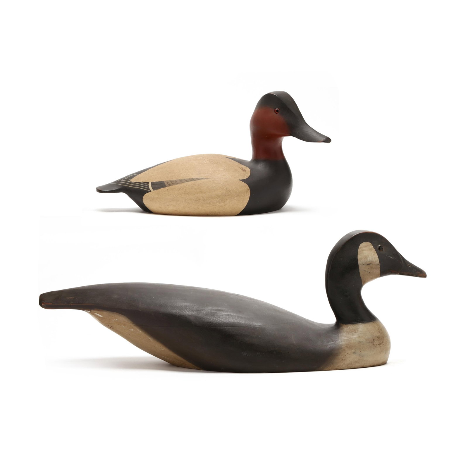 Charles Spiron (NC, b. 1948), Goose and Canvasback (1 of 12)