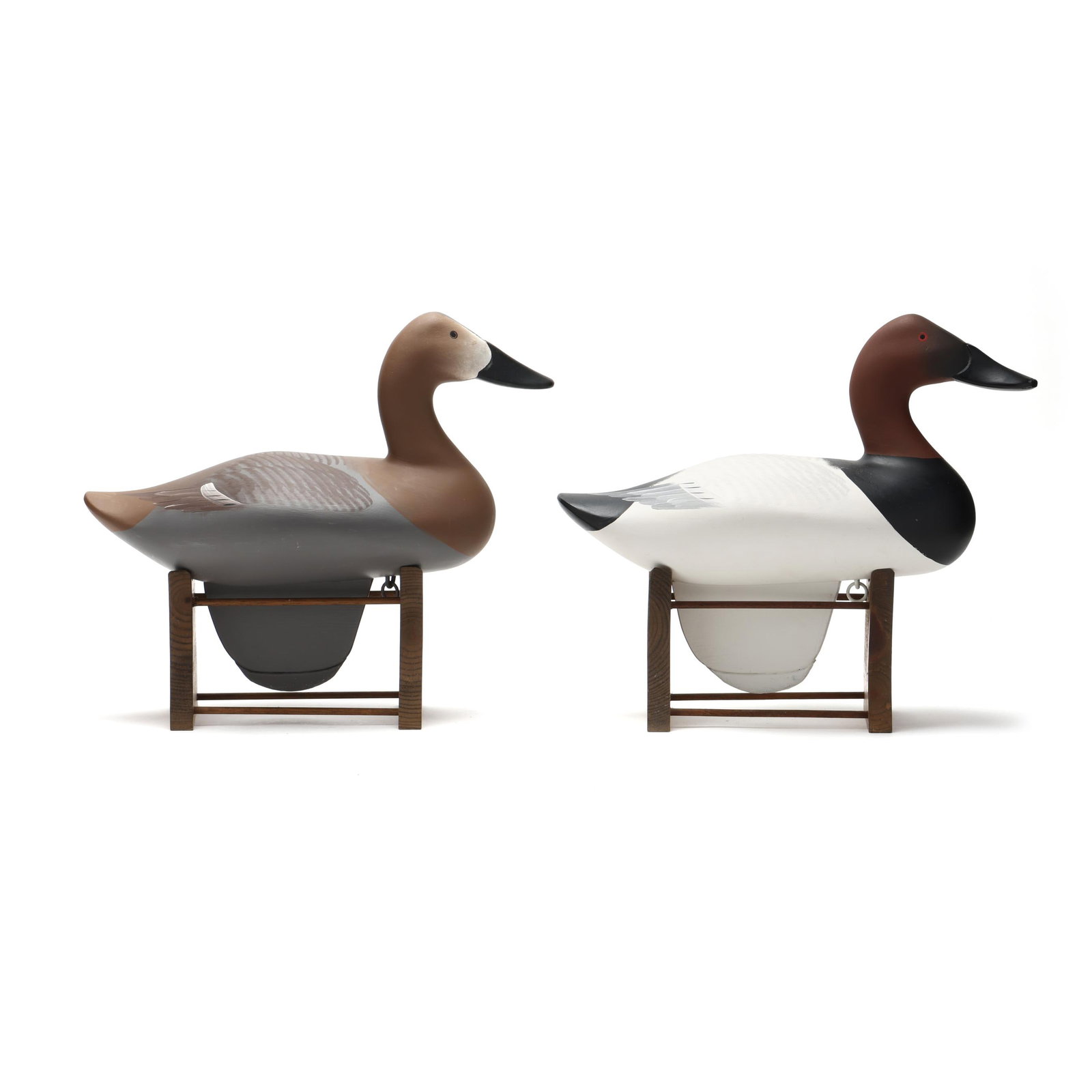 Jobes Brothers (MD), Pair of High Head Canvasbacks (1 of 12)