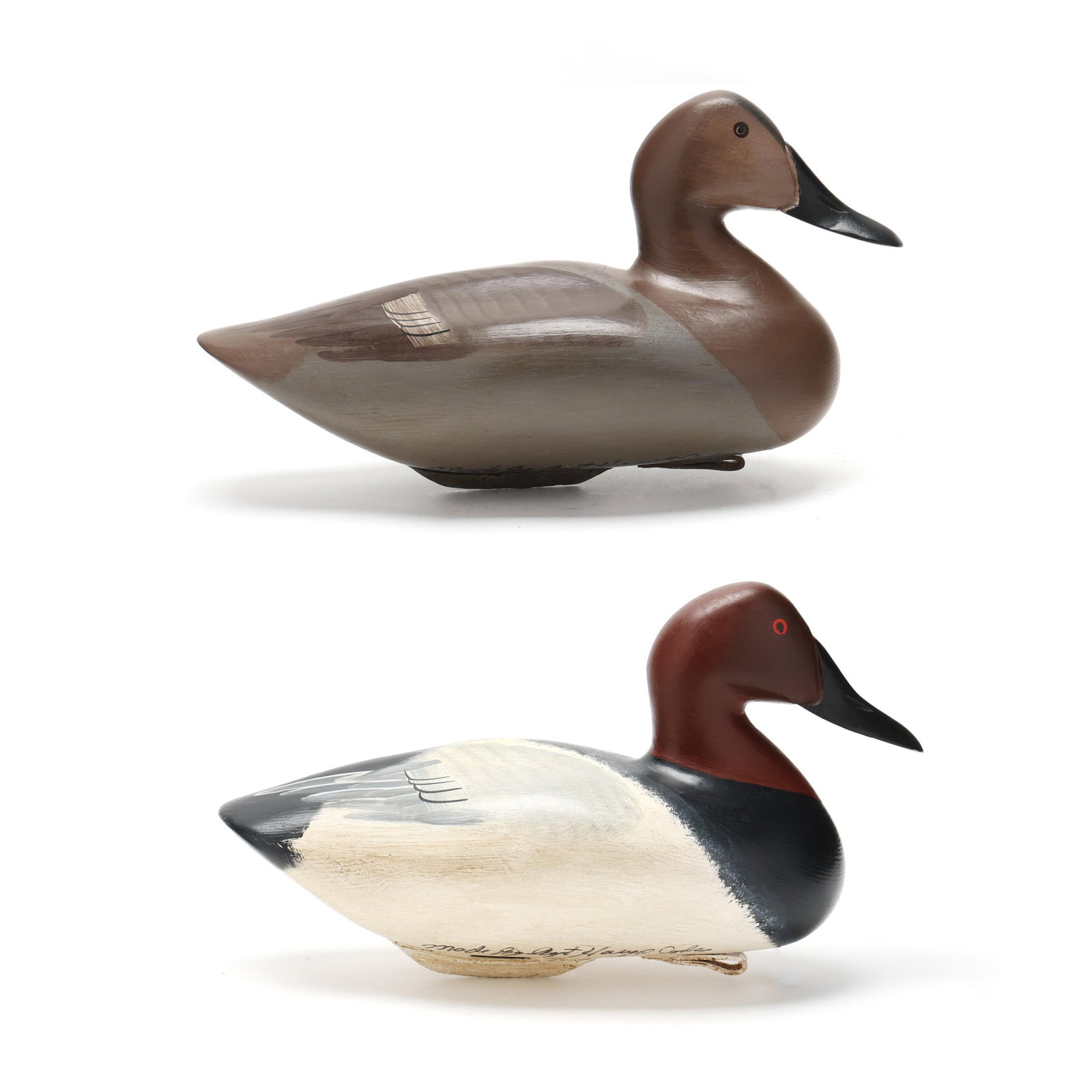 Captn Harry Jobes (MD, 1936-2019), Pair of Canvasbacks (1 of 11)
