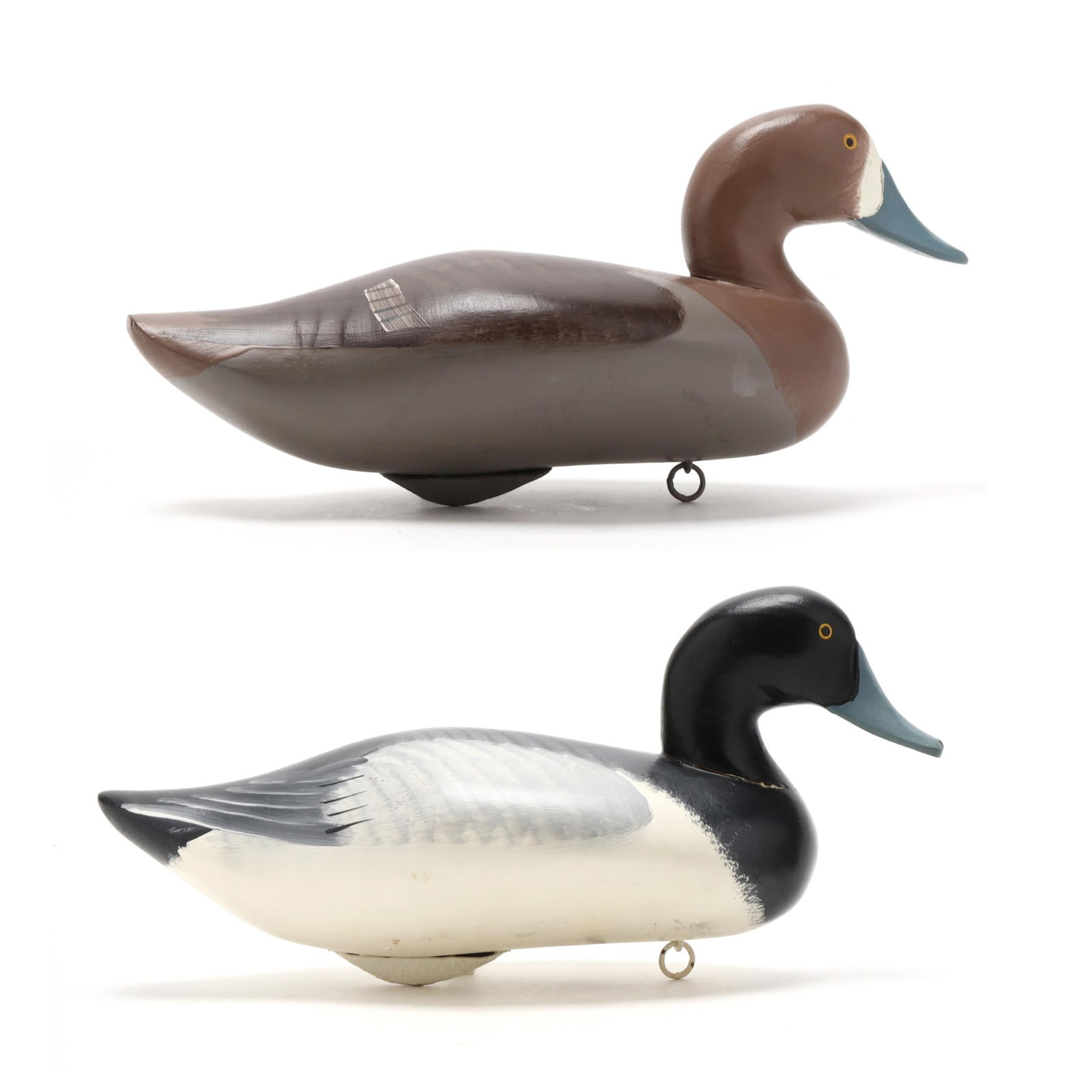 Captn Harry Jobes (MD, 1936-2019), Pair of Bluebills (1 of 11)