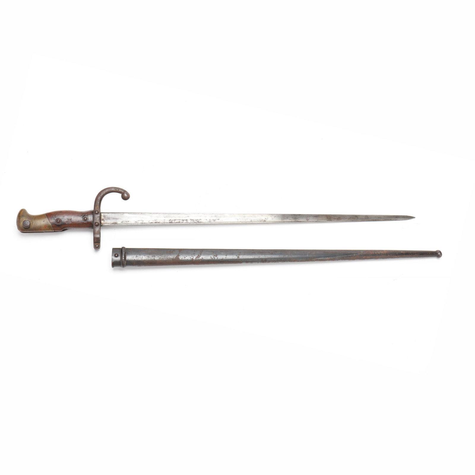 1882 French Infantry Bayonet Sword with Scabbard (1 of 8)