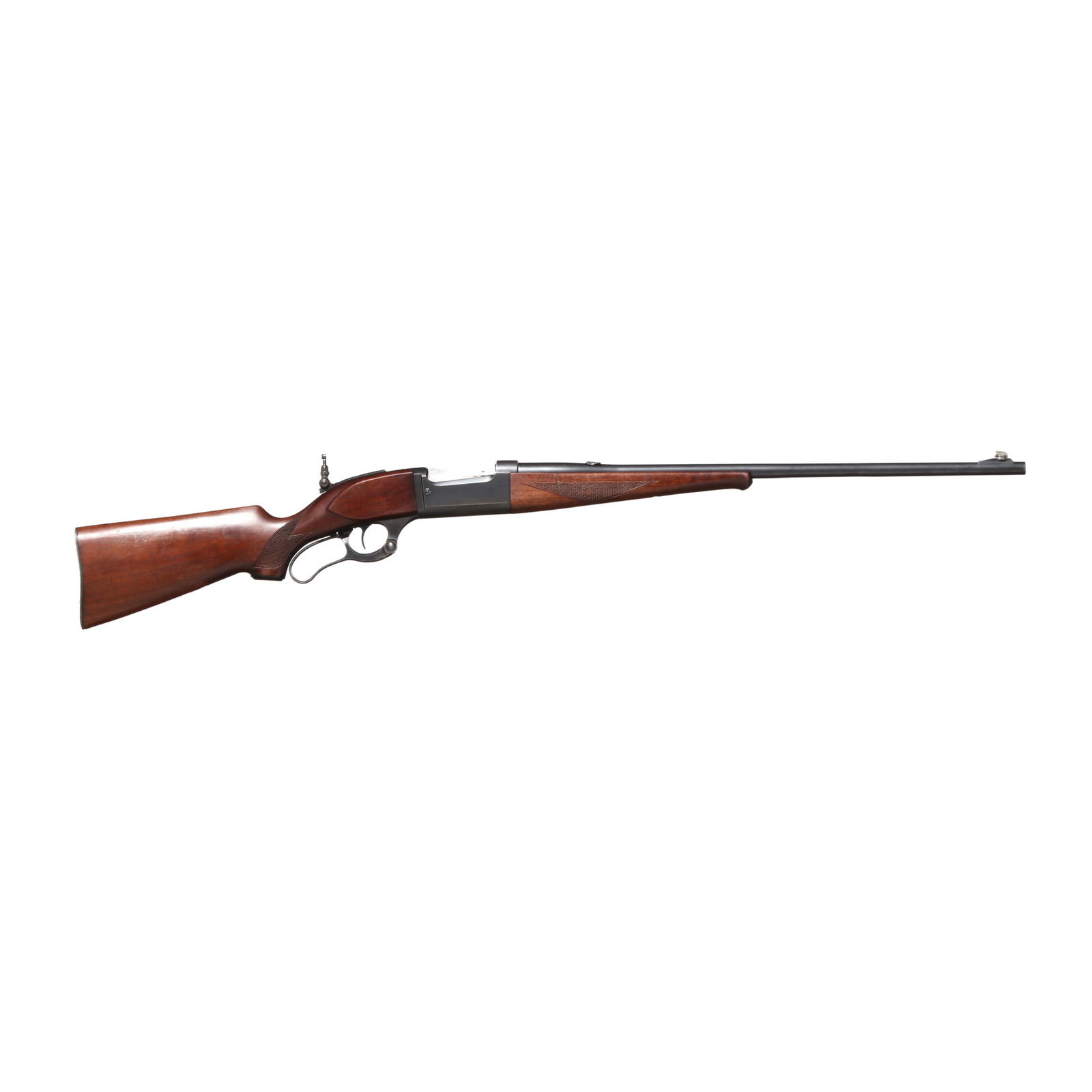 Savage Model 99 .300 Savage Lever-Action Rifle: Savage Model 99 .300 Savage Lever-Action Rifle Serial number 409610 present on belly of receiver, text of SAVAGE MODEL 99 present on receiver barrel hood, text of .300 SAVAGE present on 24 in. barrel 