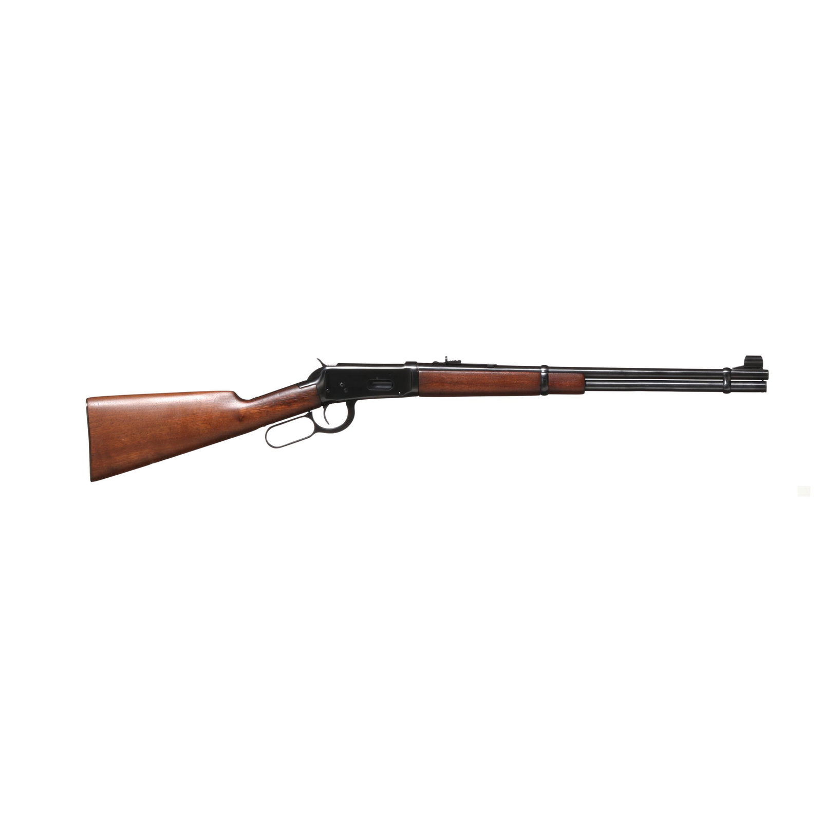 Winchester Model 94 .30 W.C.F. Lever-Action Rifle: Winchester Model 94 .30 W.C.F. Lever-Action Rifle Serial number 1567061 present on belly of receiver, text of WINCHESTER MODEL 94 .30 W.C.F. present on blued 20 in. round barrel, full length magazine 