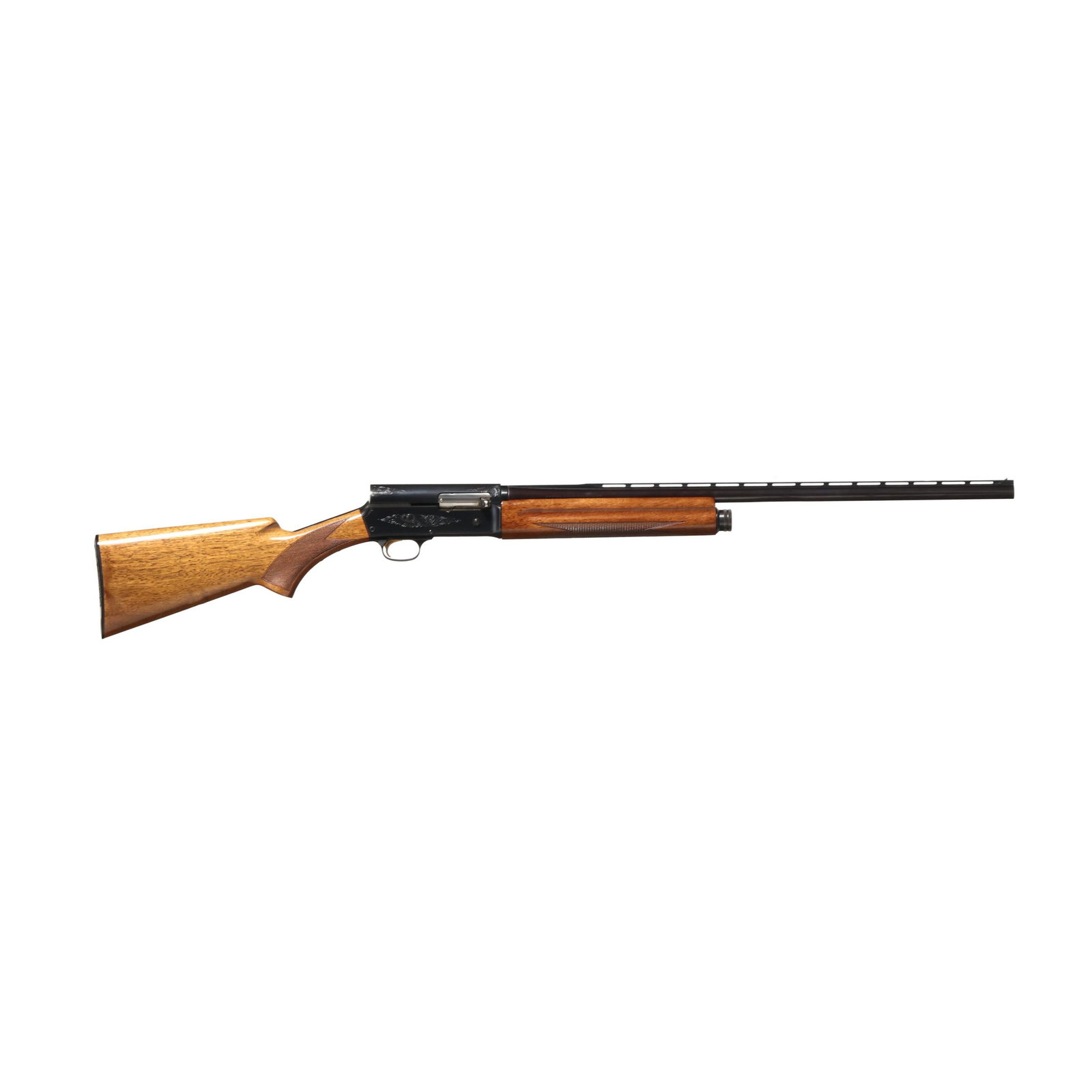 Browning A5 Twenty 20ga Semi-Automatic Shotgun w/ Factory Box: Browning A5 Twenty 20ga Semi-Automatic Shotgun w/ Factory Box Serial number 70Z53314 present on belly of receiver, text of TWENTY present on left side of receiver, text of MADE IN BELGIUM and SPECIAL 