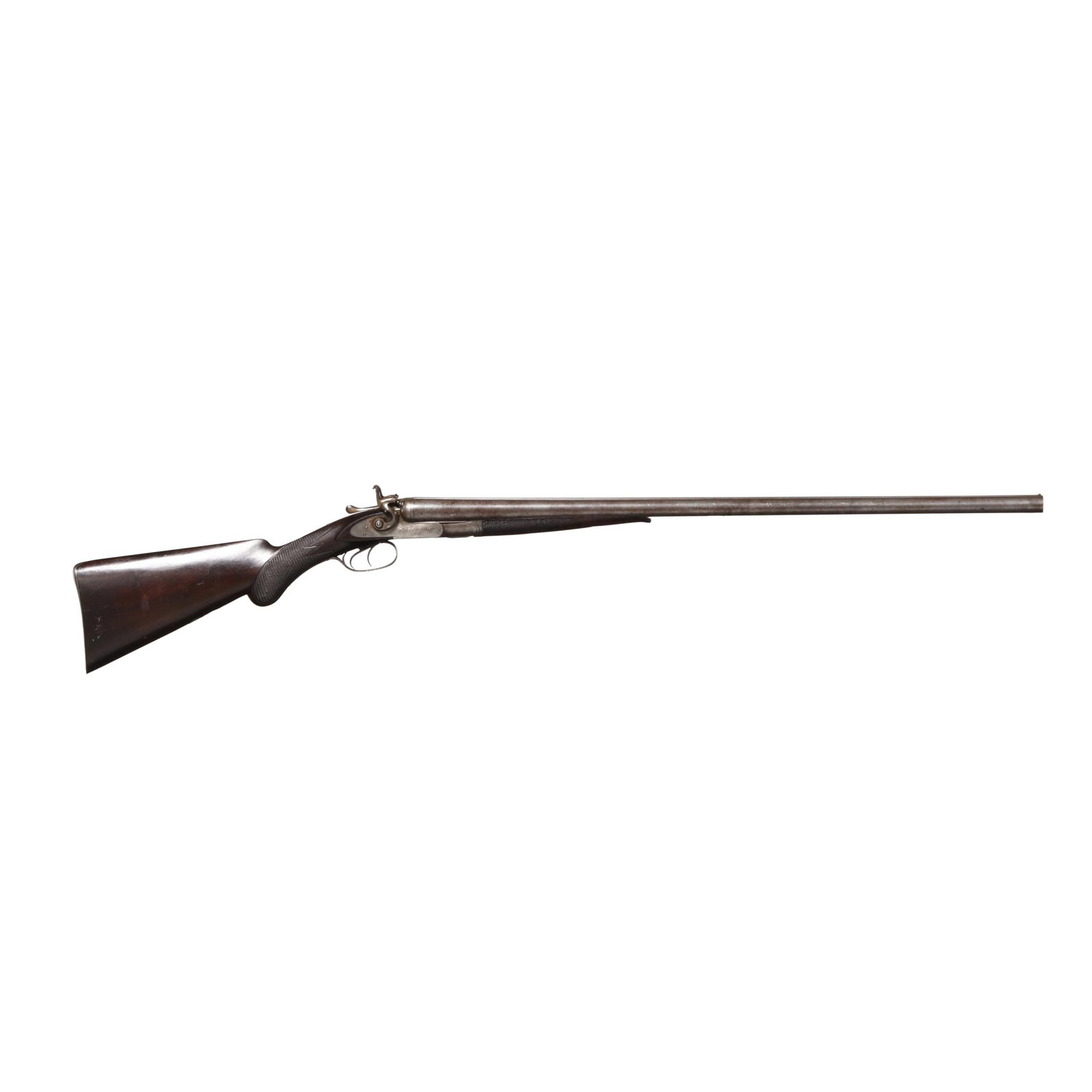 Colt Model 1878 Grade 1 12ga Hammergun: Colt Model 1878 Grade 1 12ga Hammergun Serial number 22010 present on trigger guard, forend iron, barrel flats and water table, text of COLT'S PT. F. A. MFG. CO. HARTFORD, CT. U.S.A. present on 30 in.