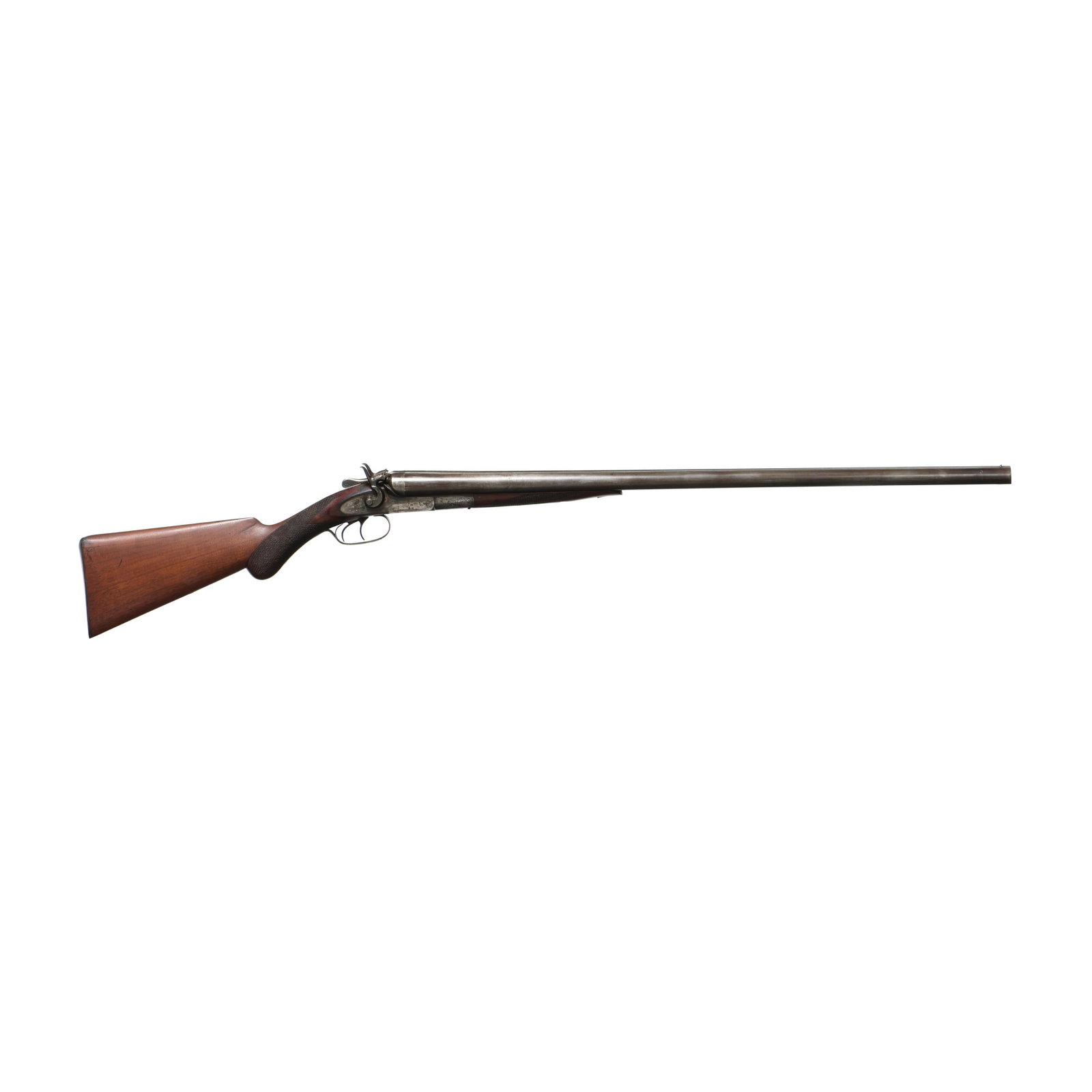 Remington Model 1882 12ga Hammergun: Remington Model 1882 12ga Hammergun Serial number 15301 present on forend wood, forend iron, barrel flats and water table, text of E. REMINGTON & SONS ILION N.Y. present 30 in. decarbonized steel barr